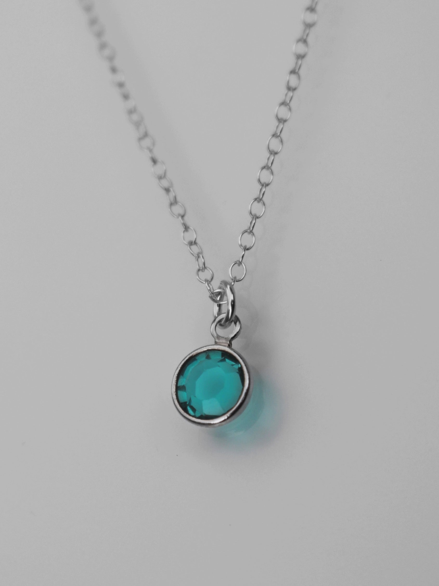 December Birthstone Necklace