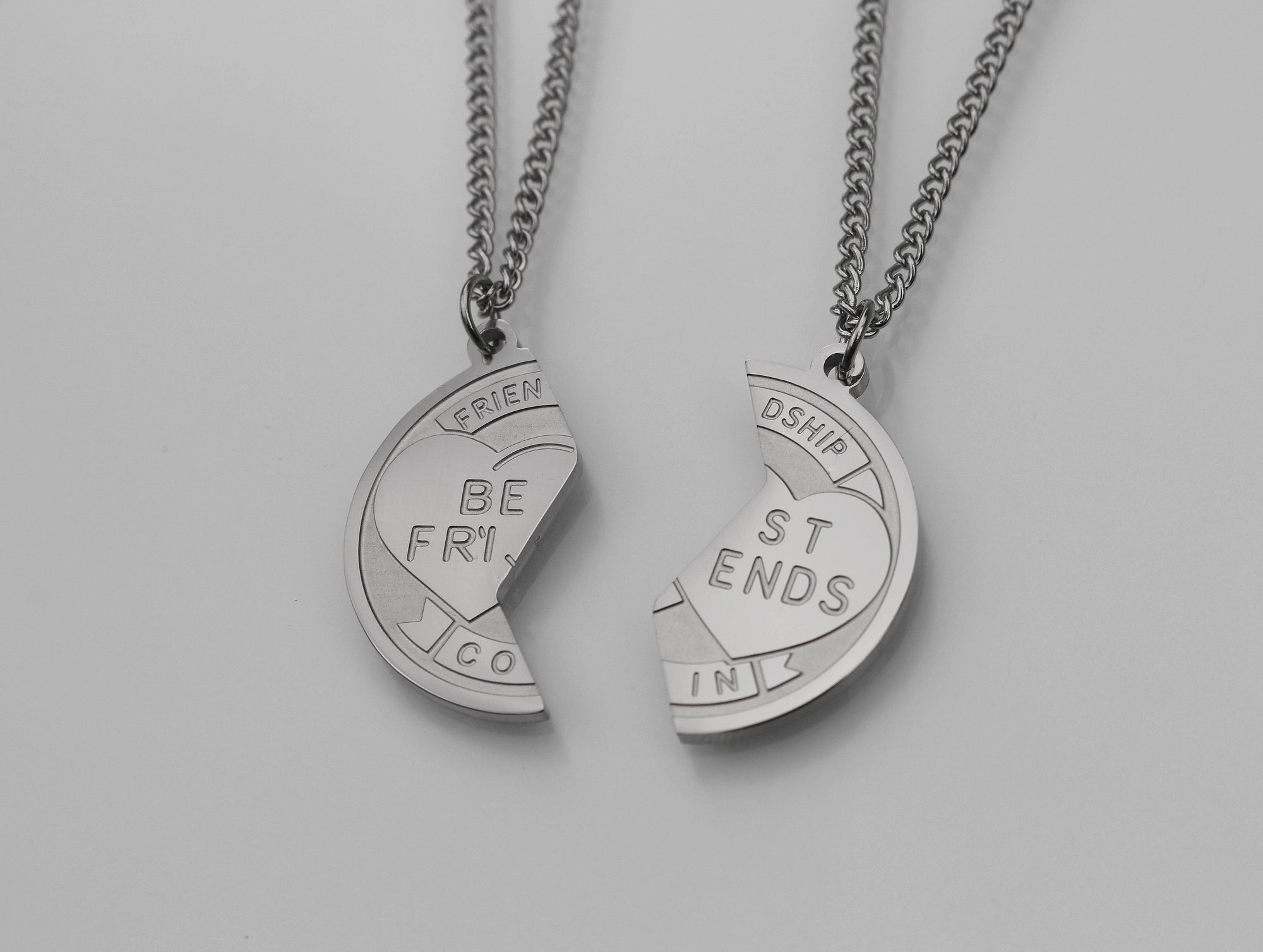 Best Friends Coin Necklace Set