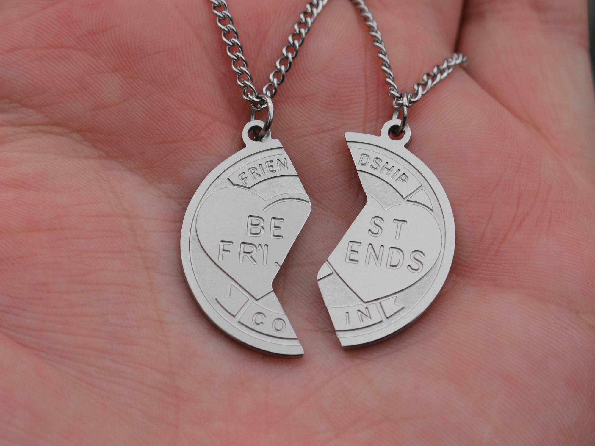 Best Friends Coin Necklace Set