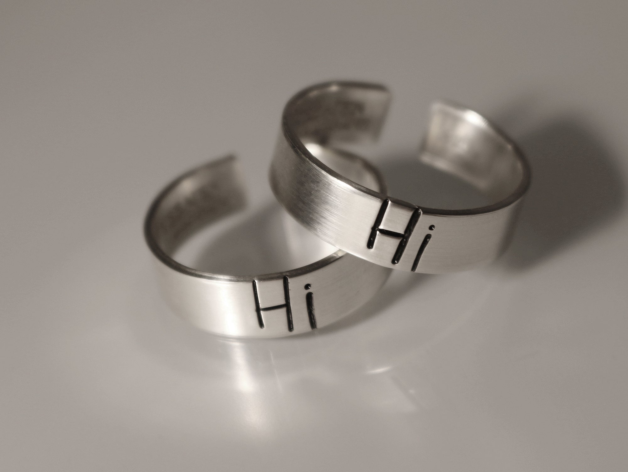 Hi Speech Bubble Ring