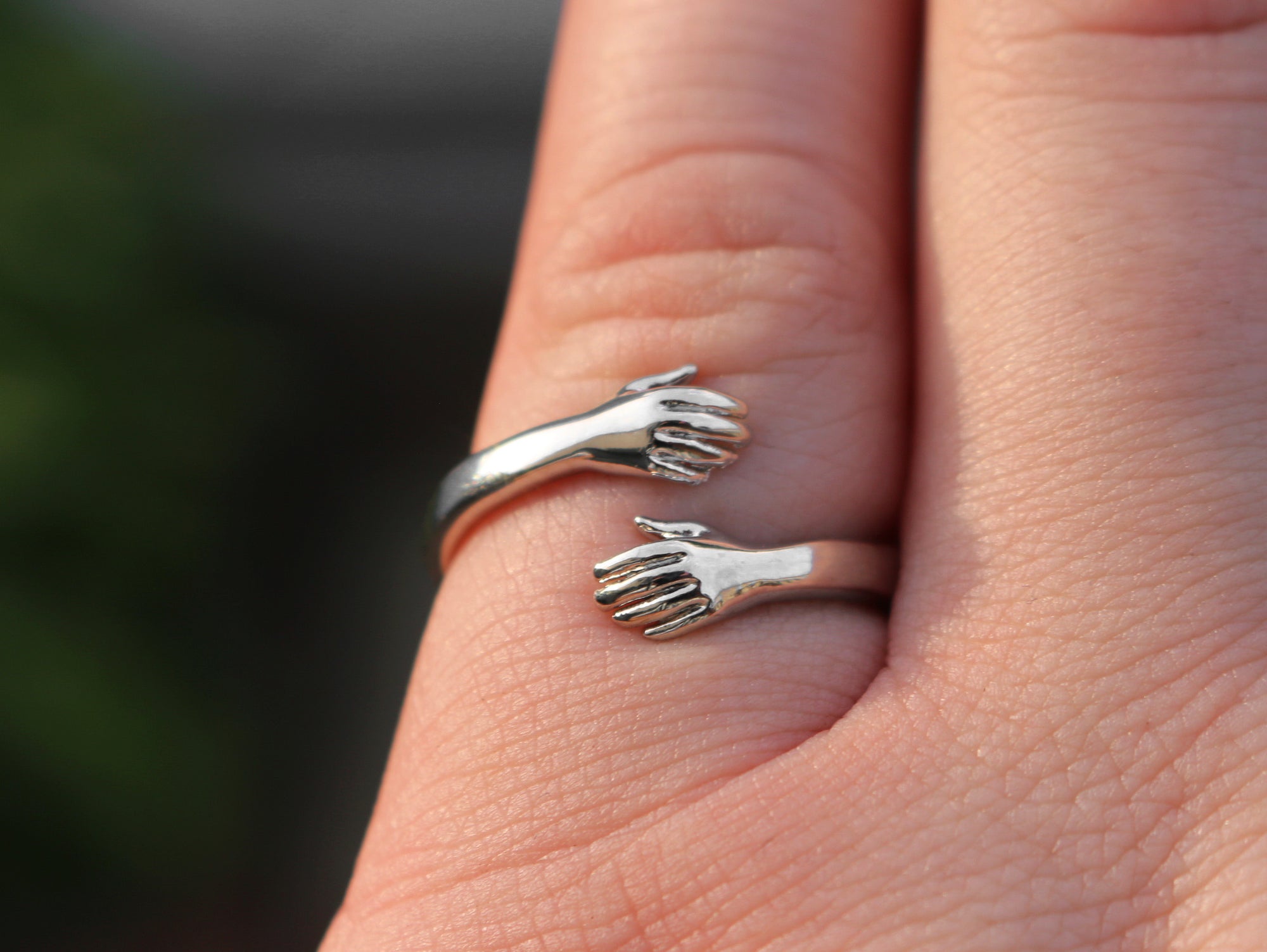 Hug Ring - Silver