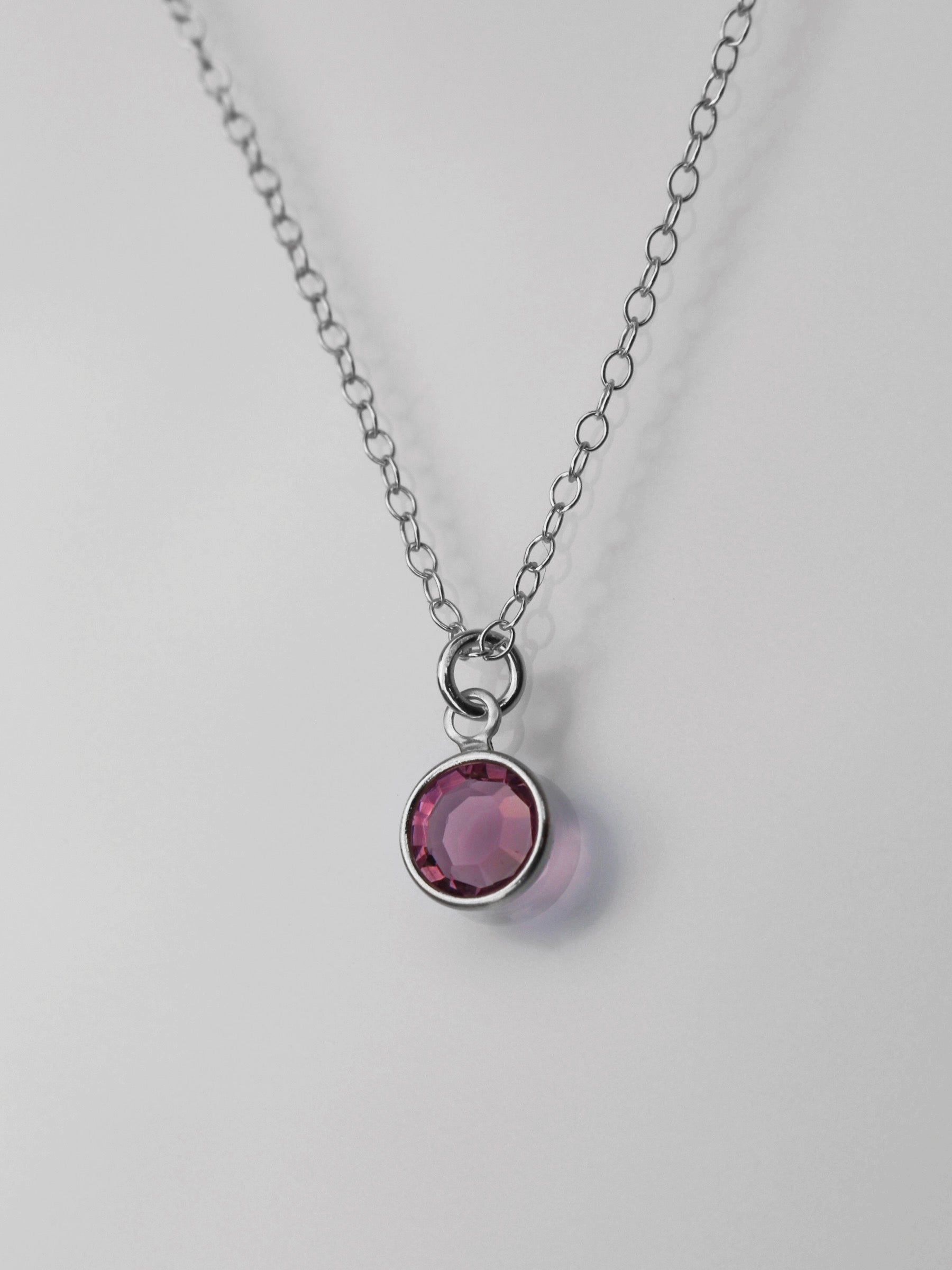 June Birthstone Necklace