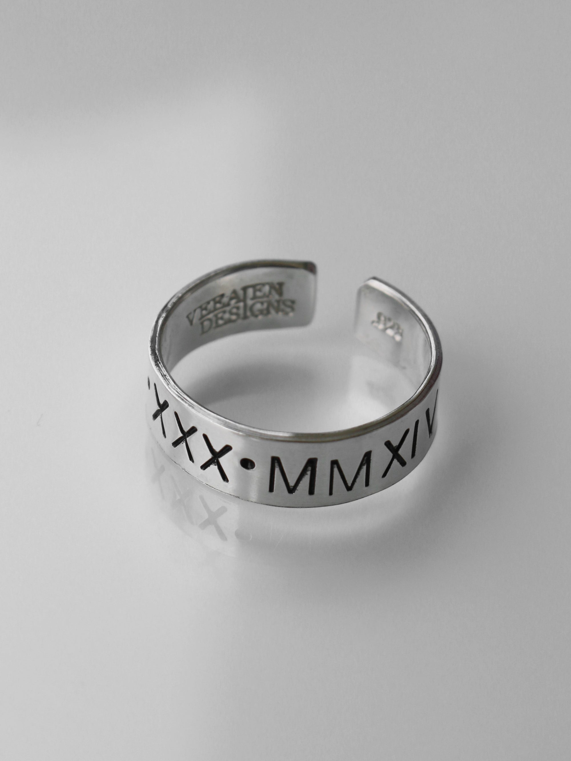 Roman Numeral Ring