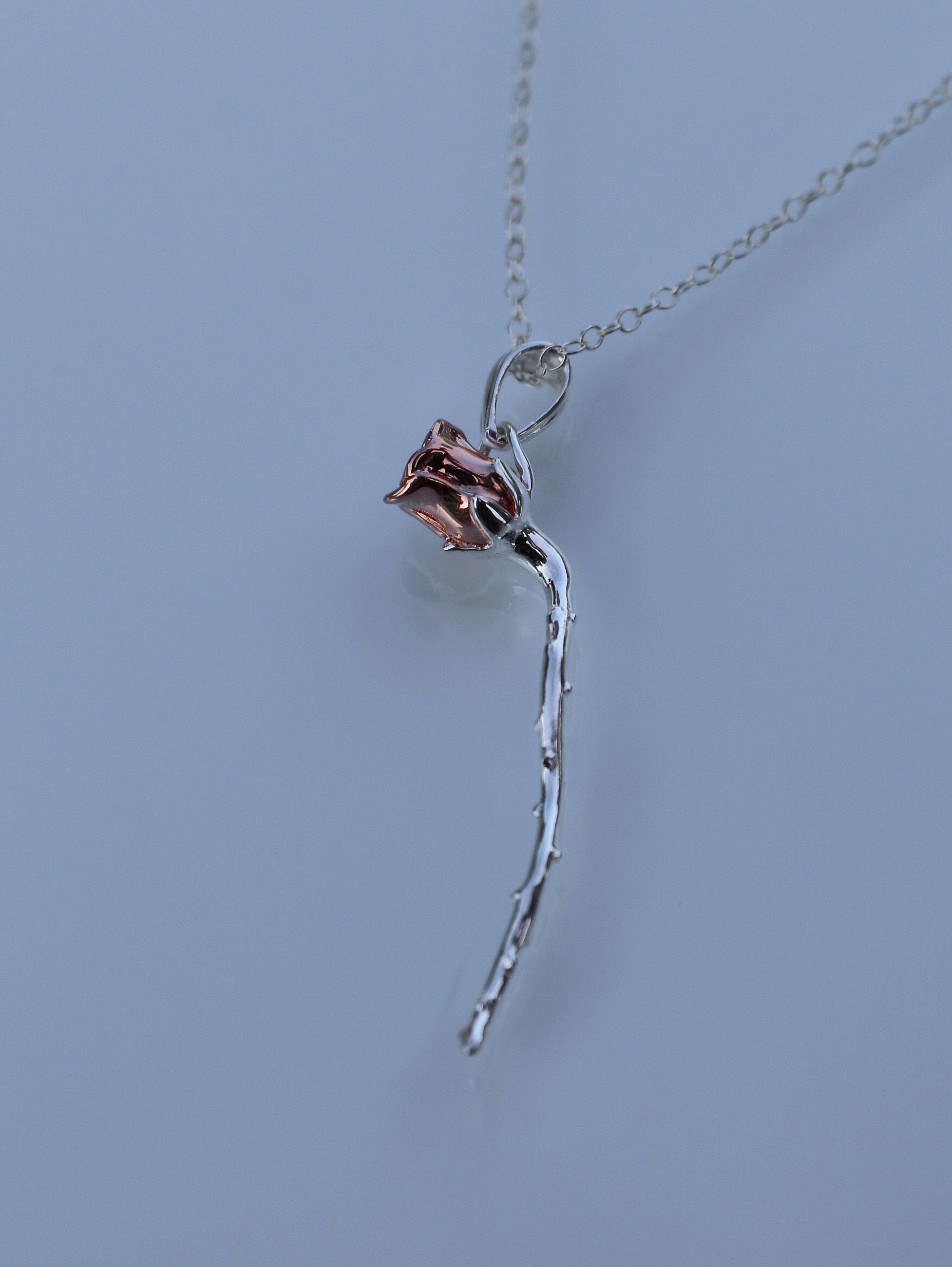 Single Rose Necklace