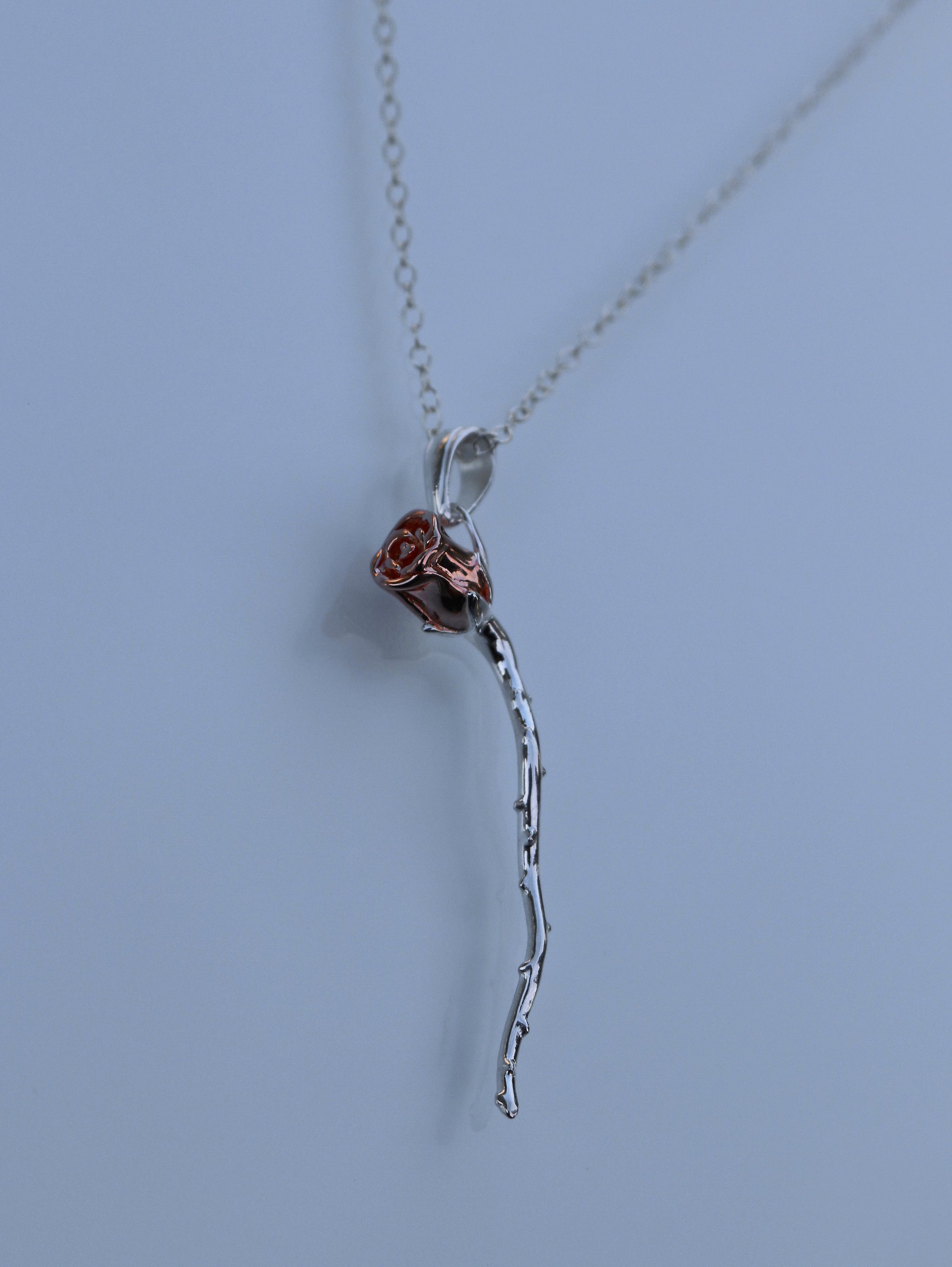 Single Rose Necklace