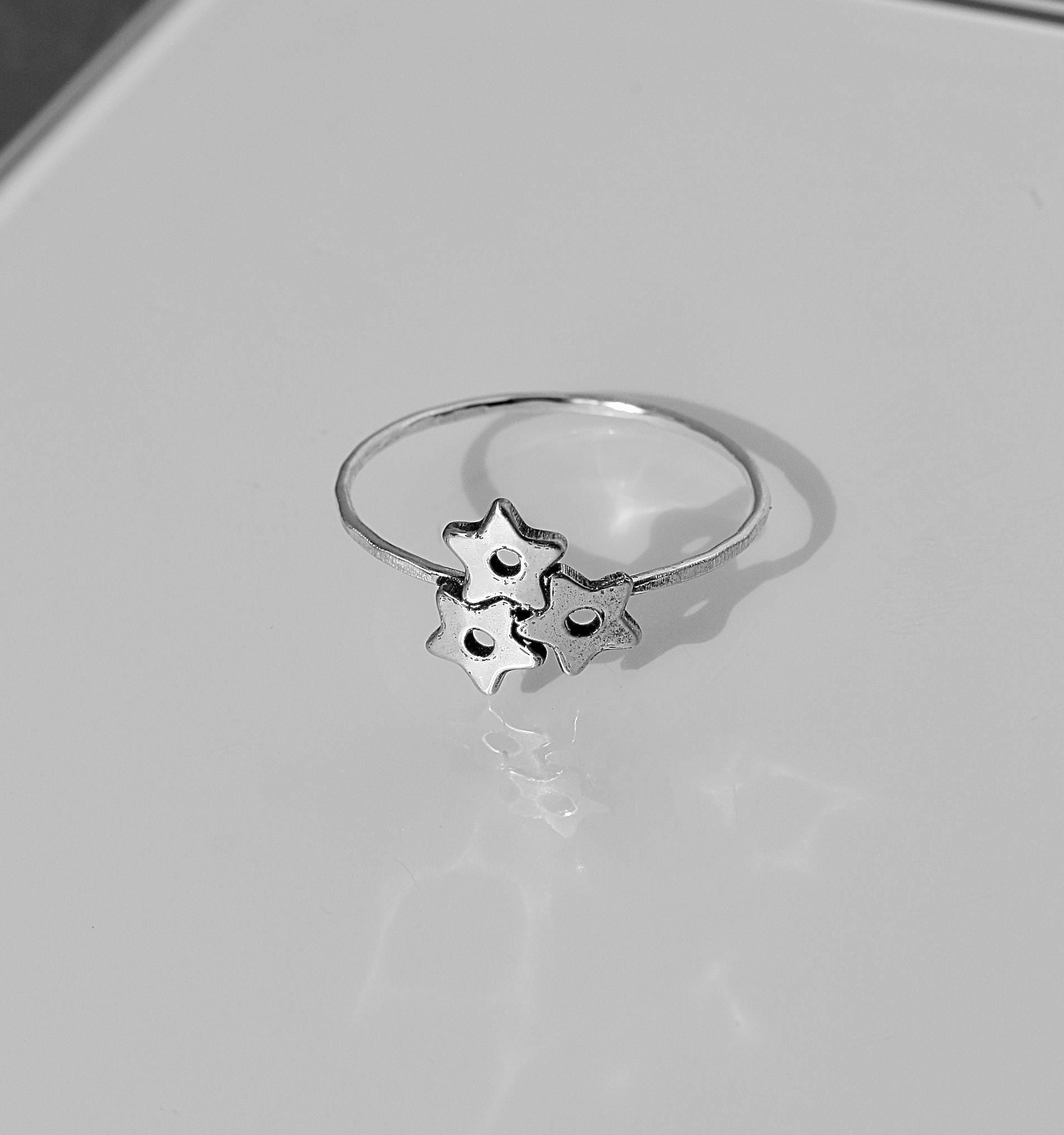 Pastina Pasta Ring | Stelline Ring | Unique Jewelry | Favorite Pasta Ring | Pasta Lover Best Friend Gift | Italian Stelline Pasta Jewelry