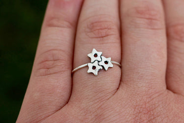Pastina Pasta Ring | Stelline Ring | Unique Jewelry | Favorite Pasta Ring | Pasta Lover Best Friend Gift | Italian Stelline Pasta Jewelry