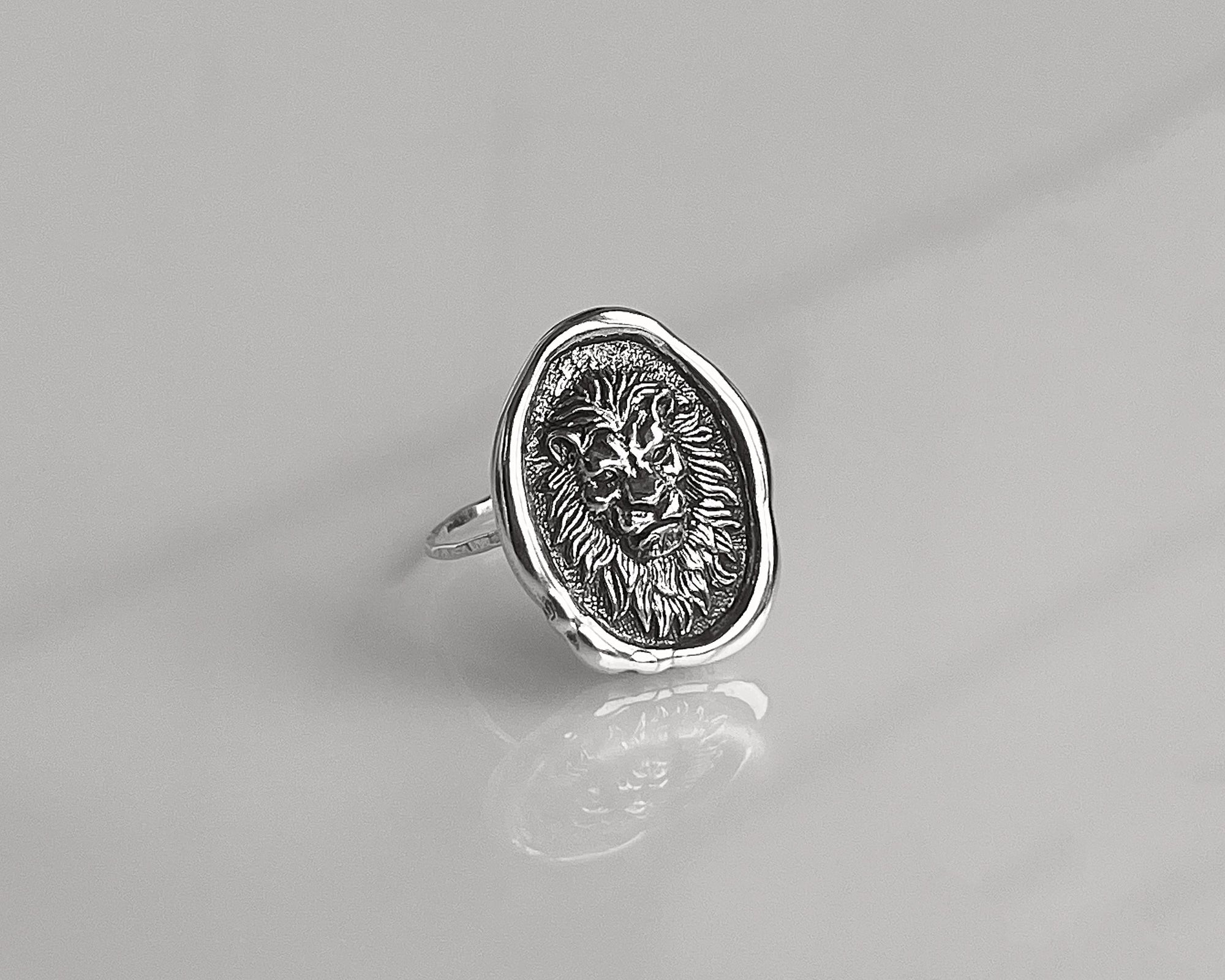 Lion Head Statement Ring | Bold King of the Jungle Jewelry | Unique Animal Ring for Zodiac Leo & Power Lovers | Fearless Warrior Style Gift