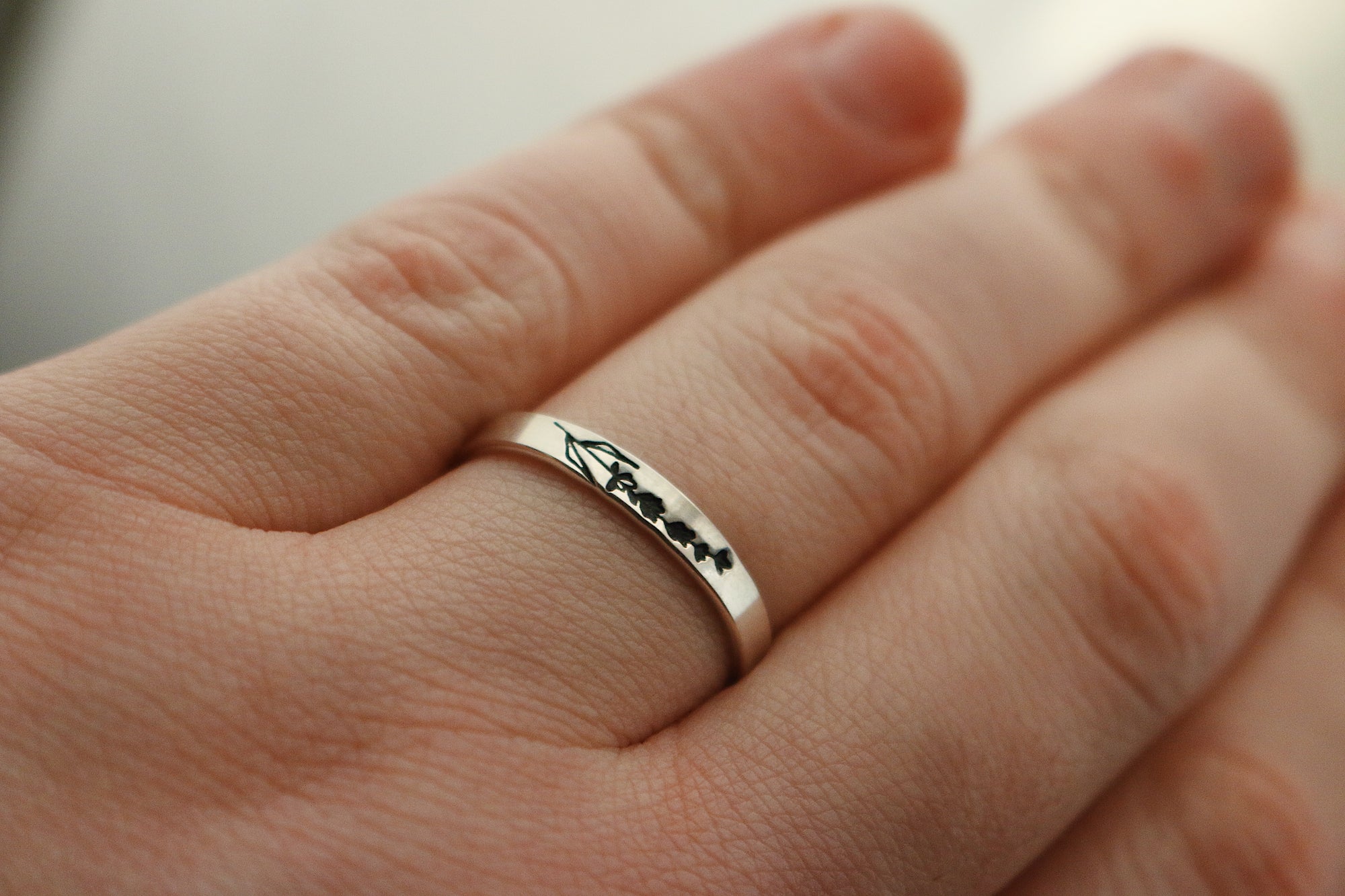 Lavender Stacking Ring