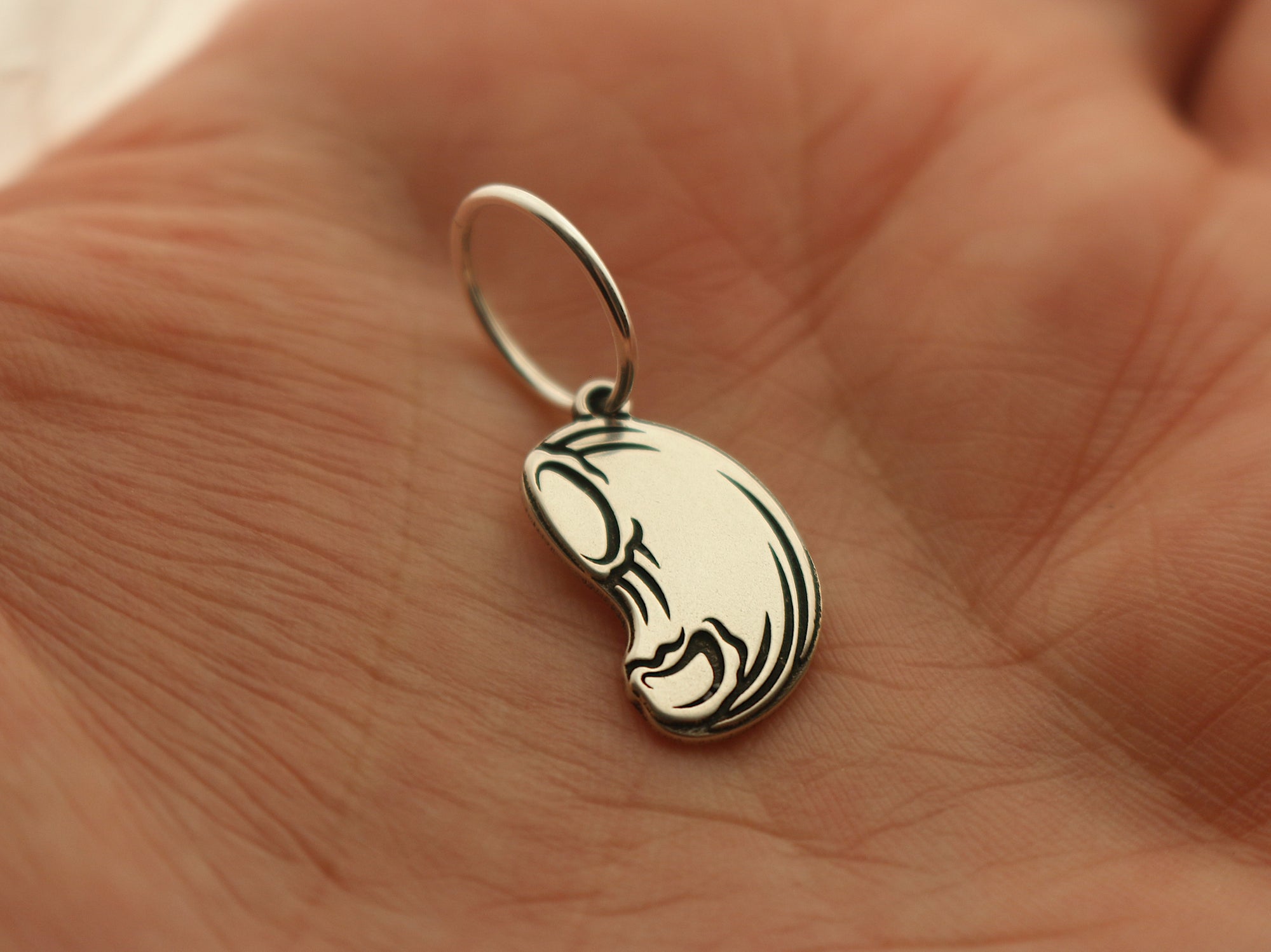 Pipe Rigate Pasta Hoop Earring