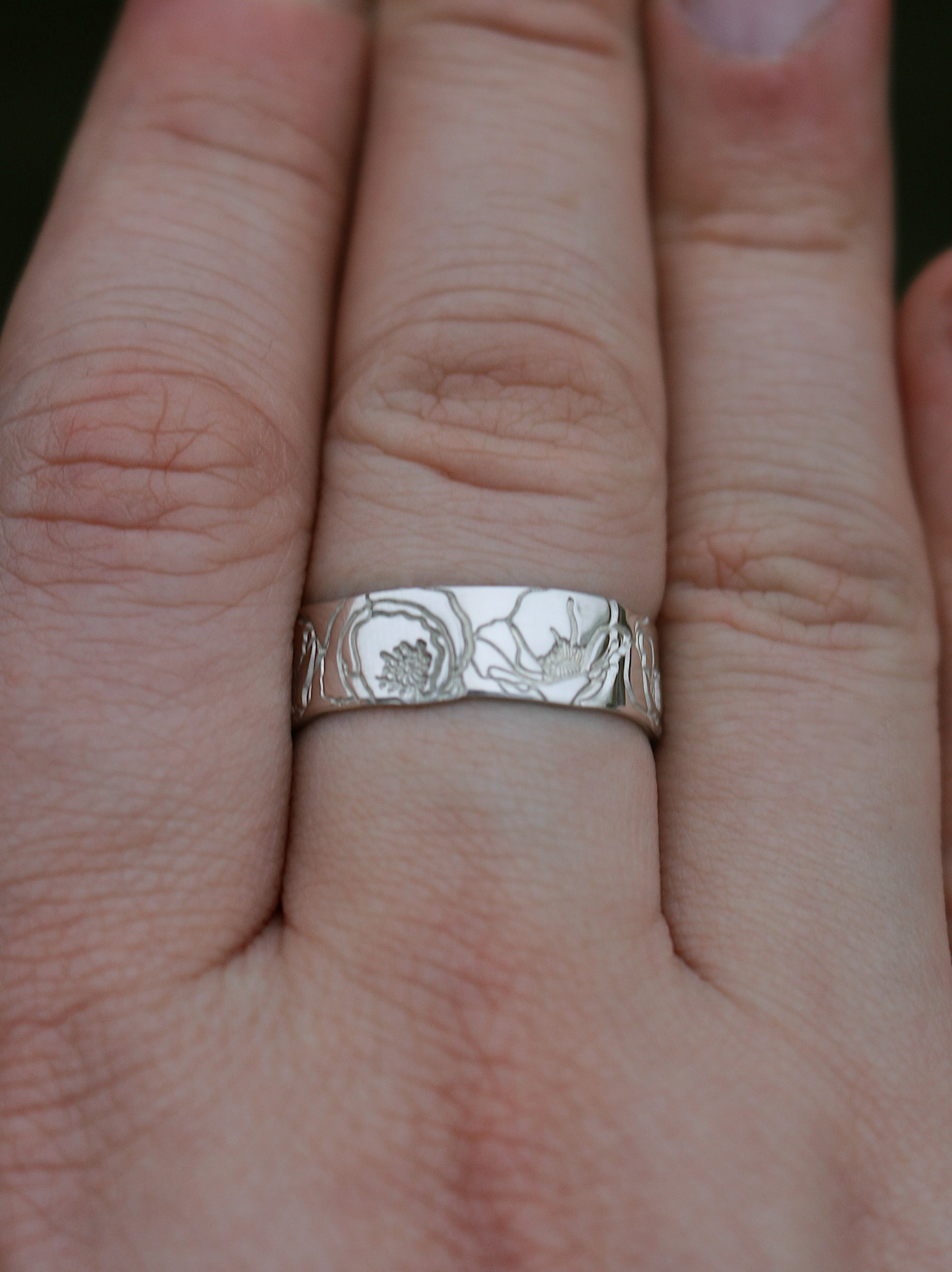 Poppy Bunch Ring