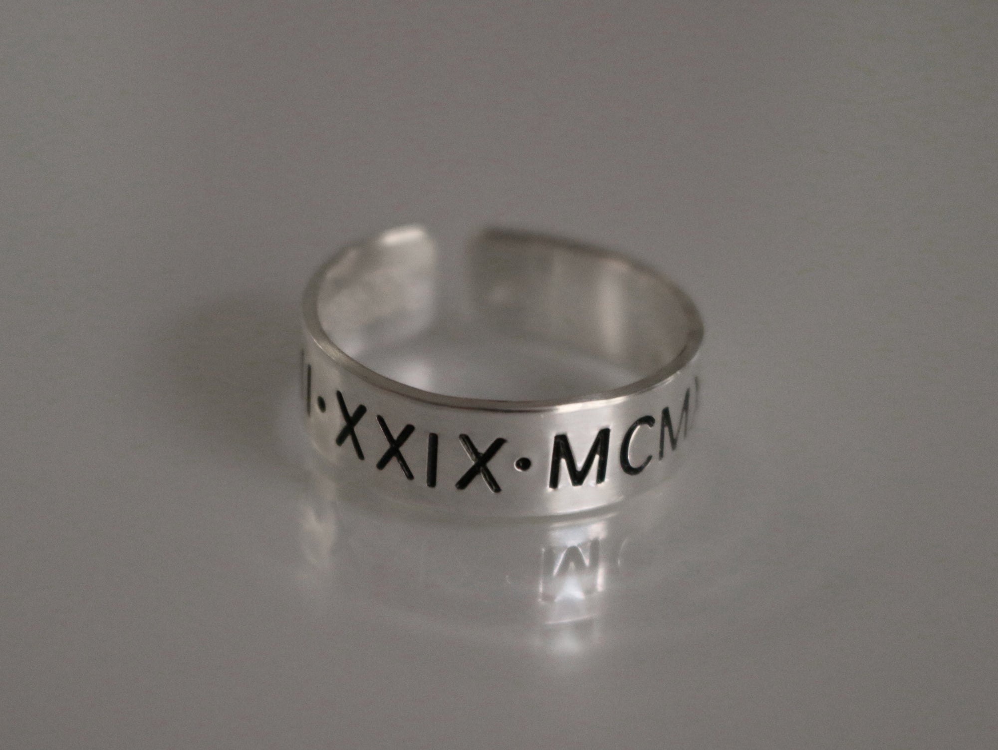 Roman Numeral Ring