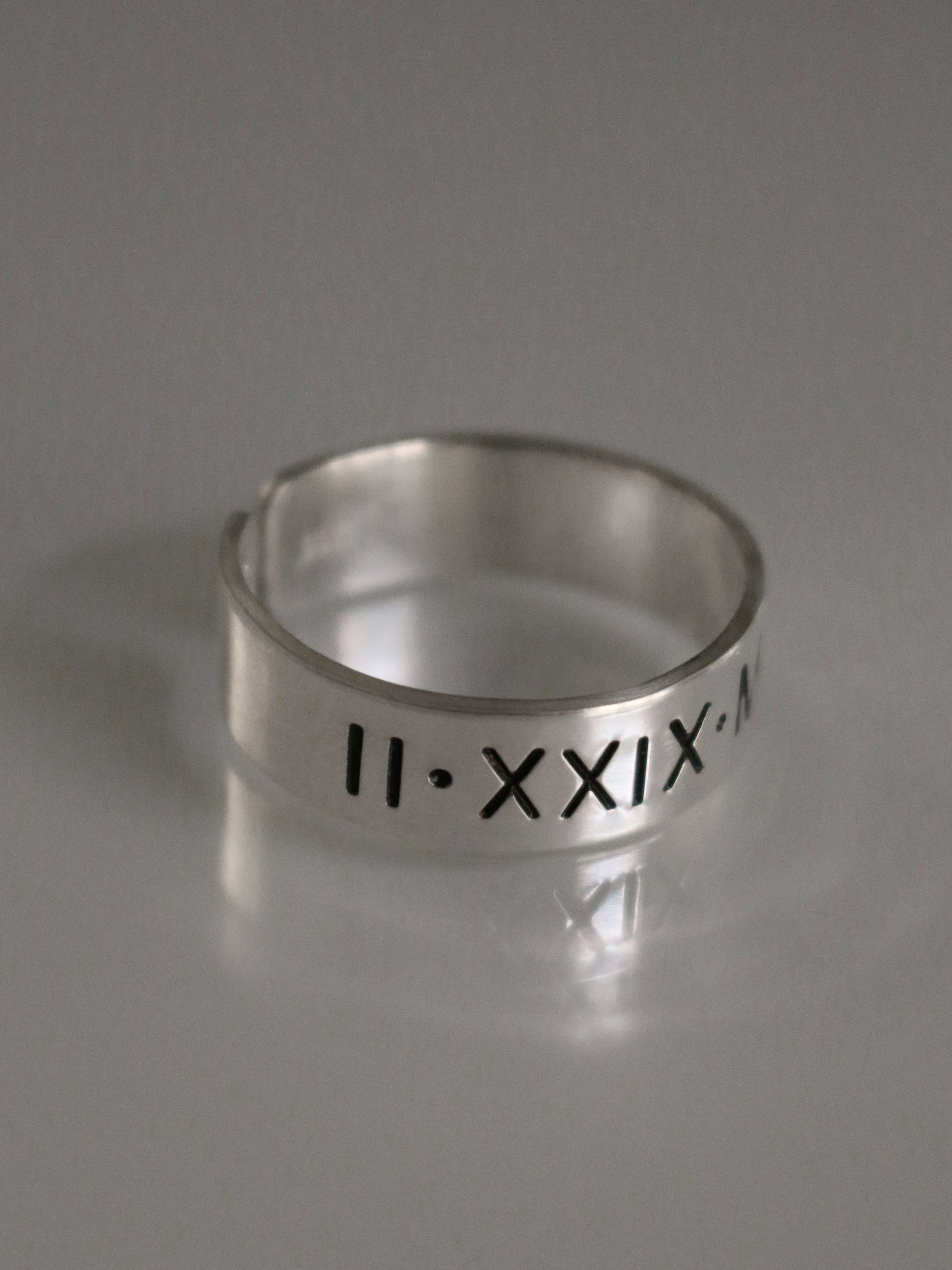 Roman Numeral Ring