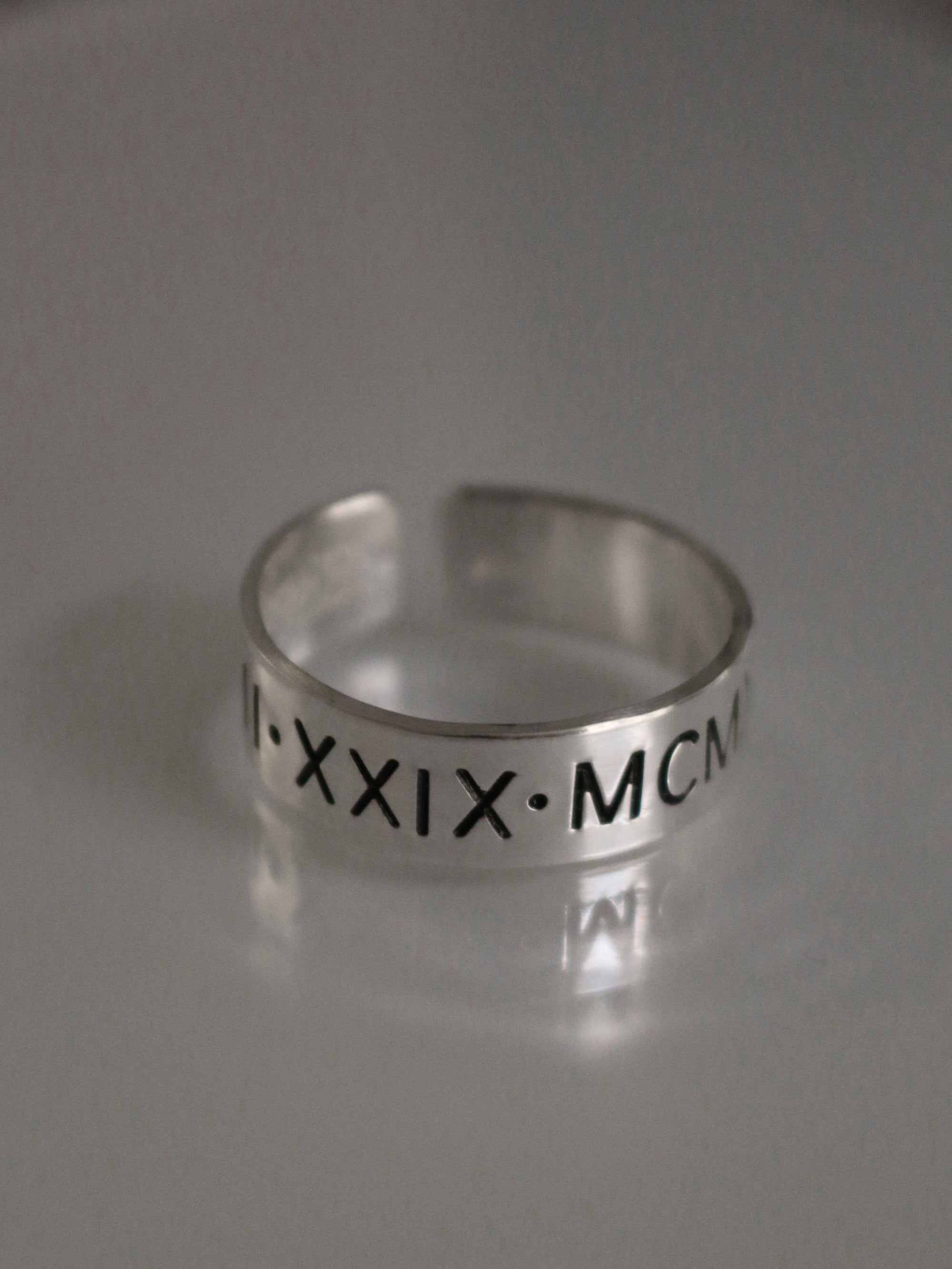 Roman Numeral Ring