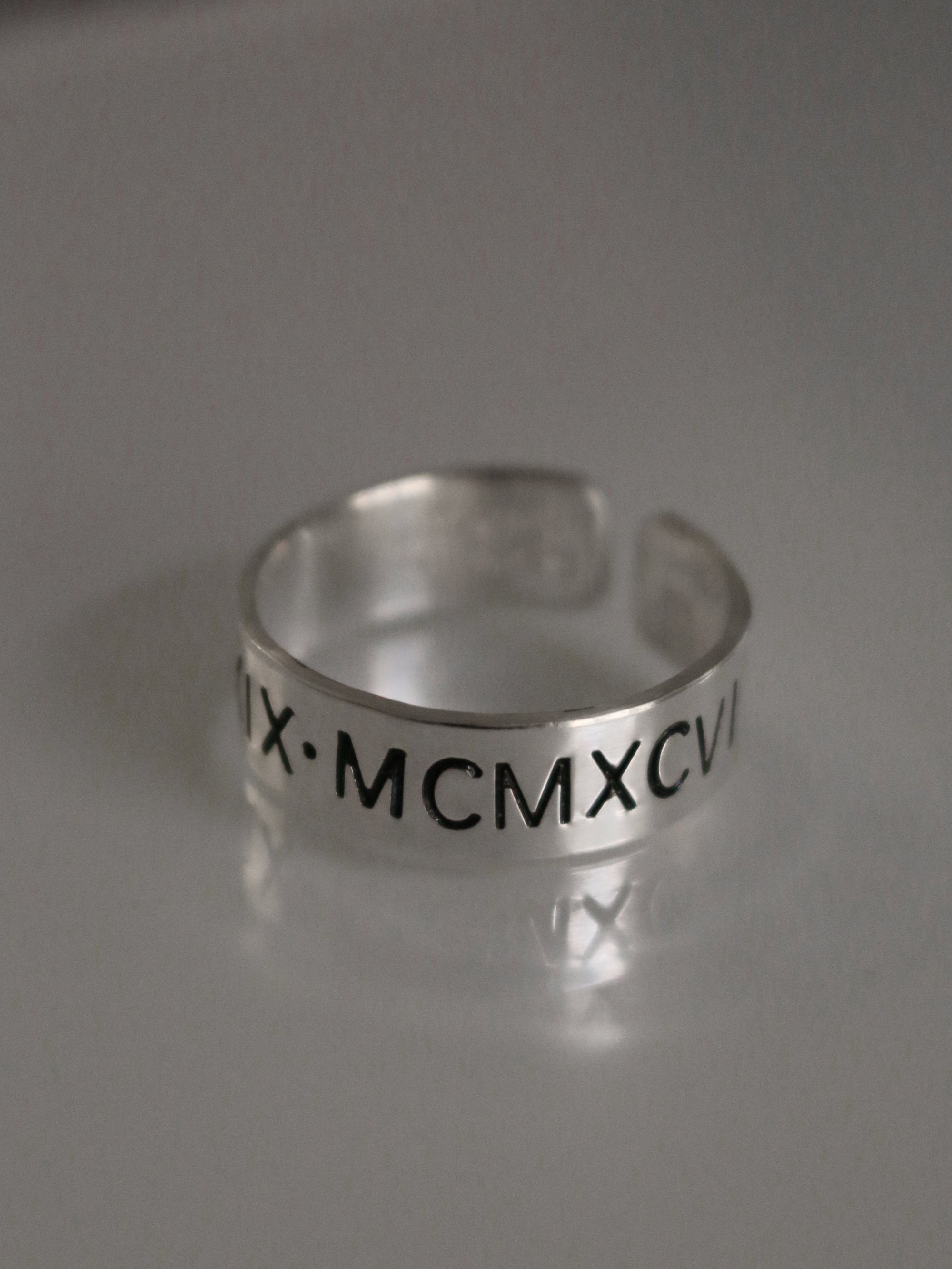 Roman Numeral Ring