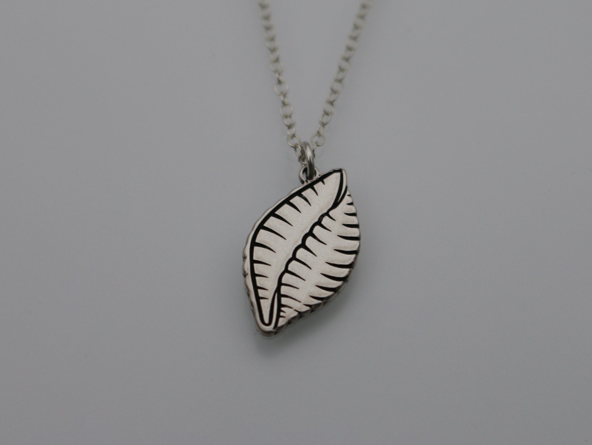 Shell Pasta Necklace - Sterling Silver