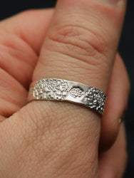 Marigold Ring | October Birth Flower Ring | Best Friend Gift | 14k Gold Filled or Sterling | Floral Jewelry | October Birth Ring