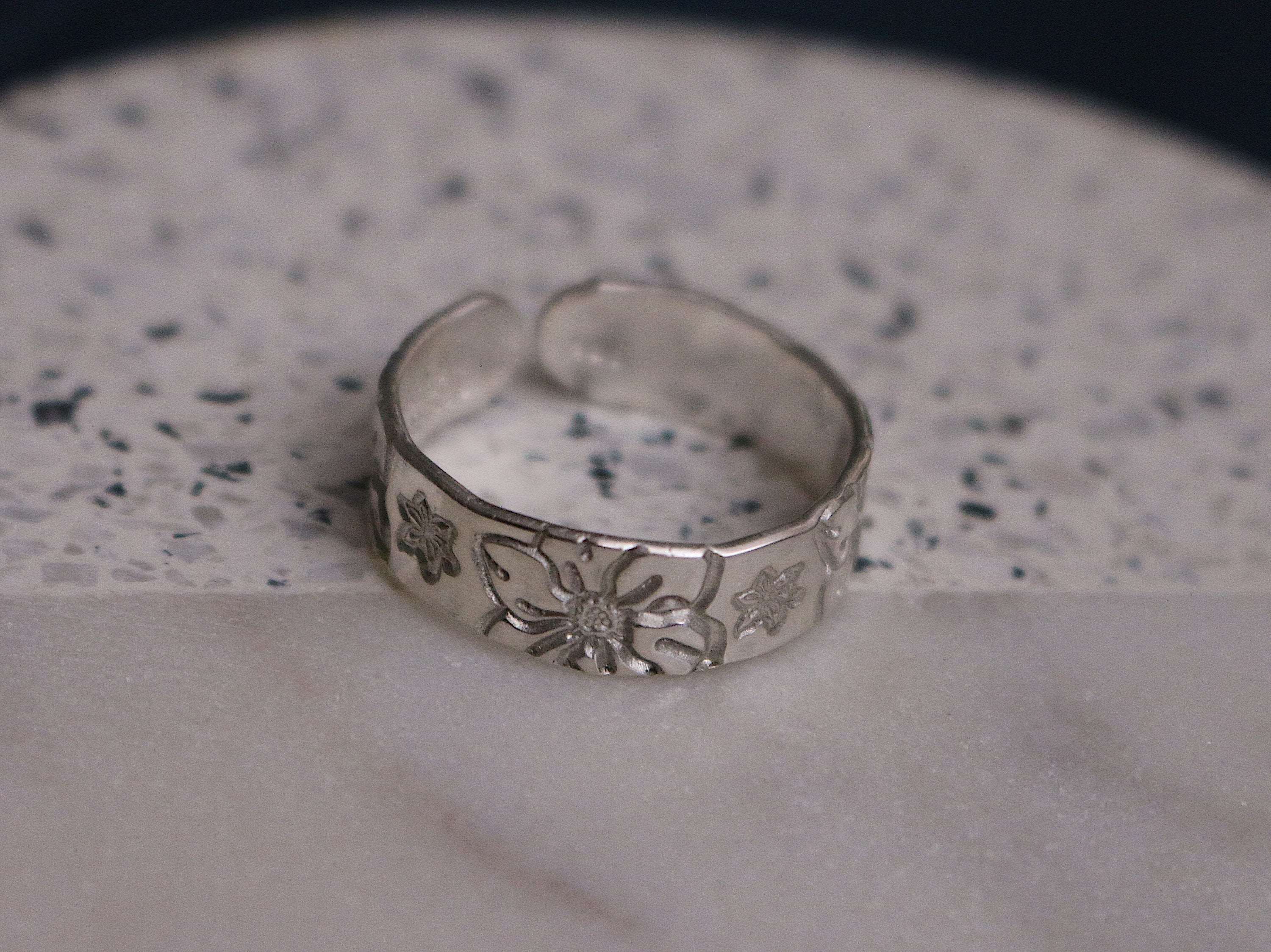 Narcissus Ring | December Birth Flower Ring | Best Friend Gift | 14k Gold Filled or Sterling | Floral Jewelry | December Birth Ring