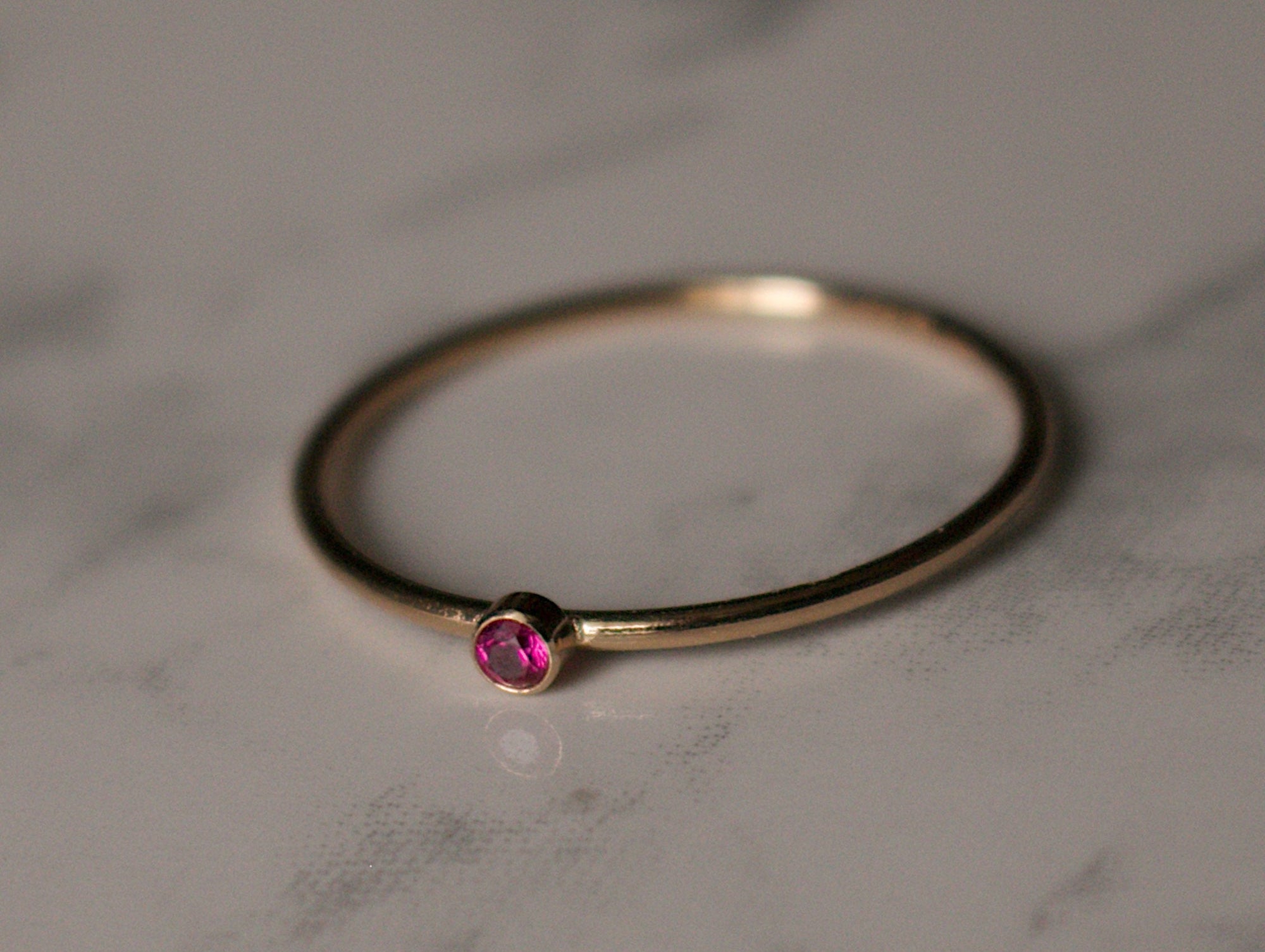 Birthstone Stacking Ring | Personalized Birth Month | Best Friend Birthday | Stackable Birth Stone Ring | Mom Crystal Stack | Valentines Day