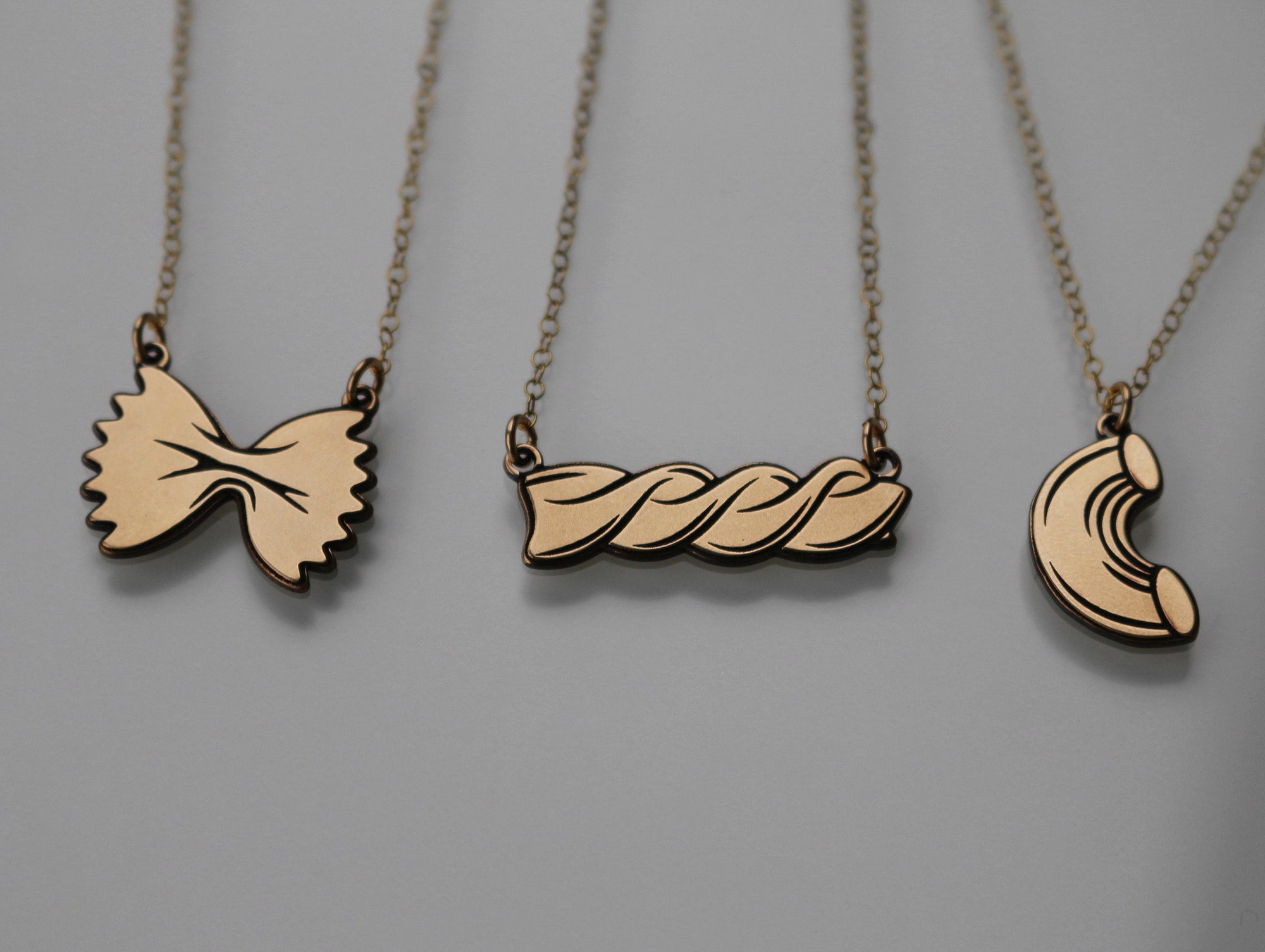 Star Pastina Pasta Necklace | Unique Jewelry | Favorite Pasta Necklace | Pasta Lover Best Friend Gift | Italian Stelline Pasta Jewelry