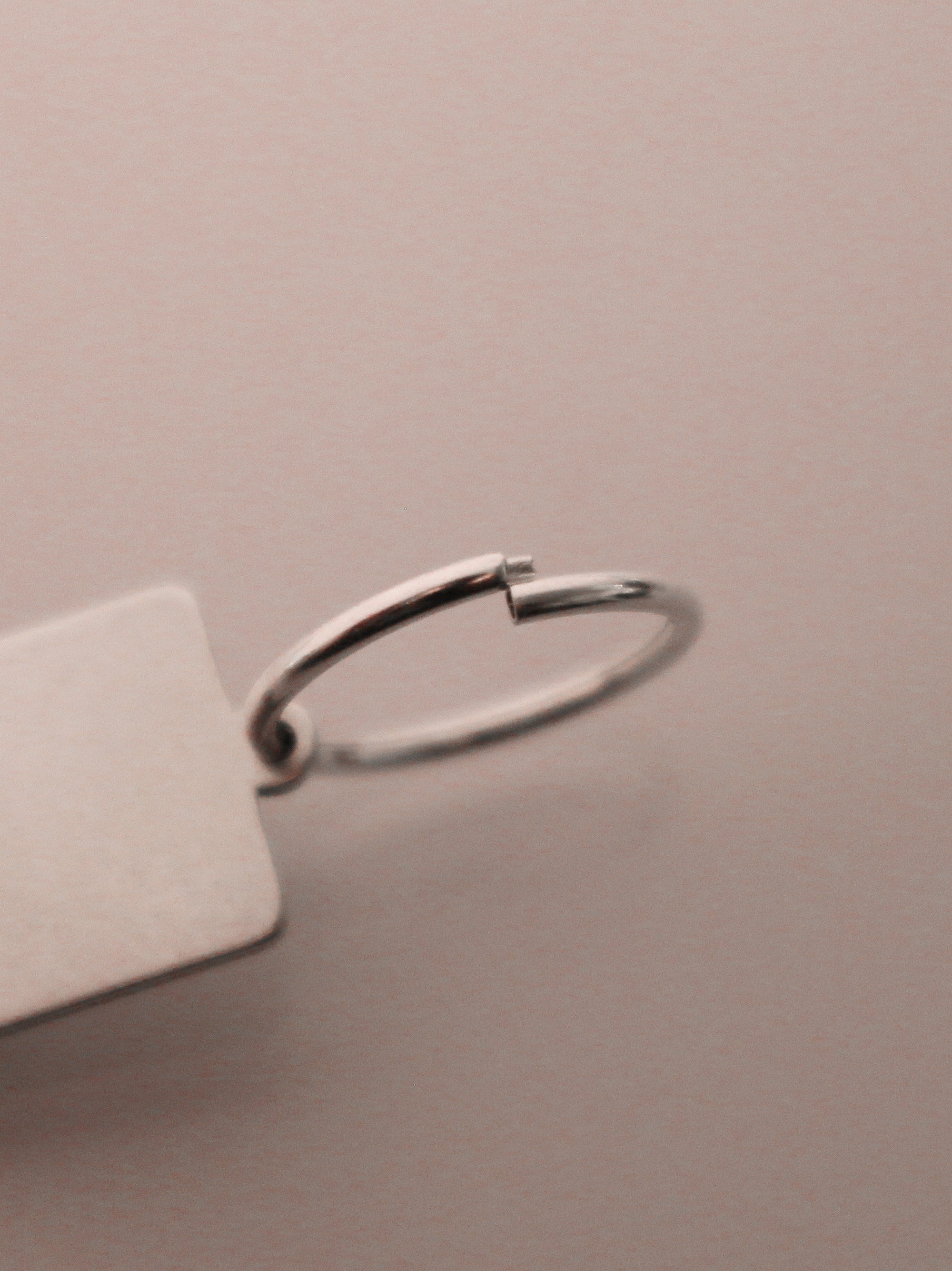 Ankh Hoop Earring - Sterling Silver | Best Friend Birthday Gift | Nefertiti Egyptian Ankh | Power of Life Symbol | Protection Ankh Jewelry