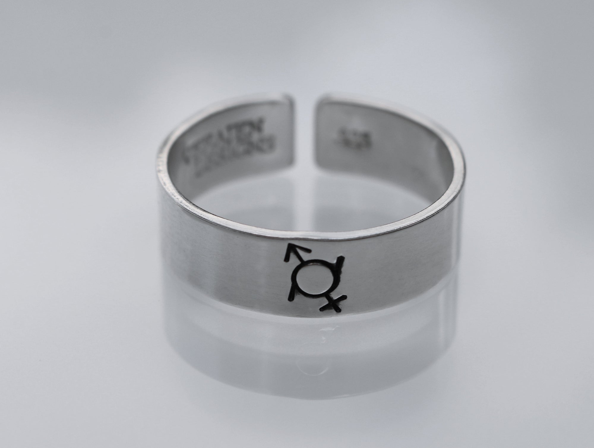 Gender Fluid Symbol Ring