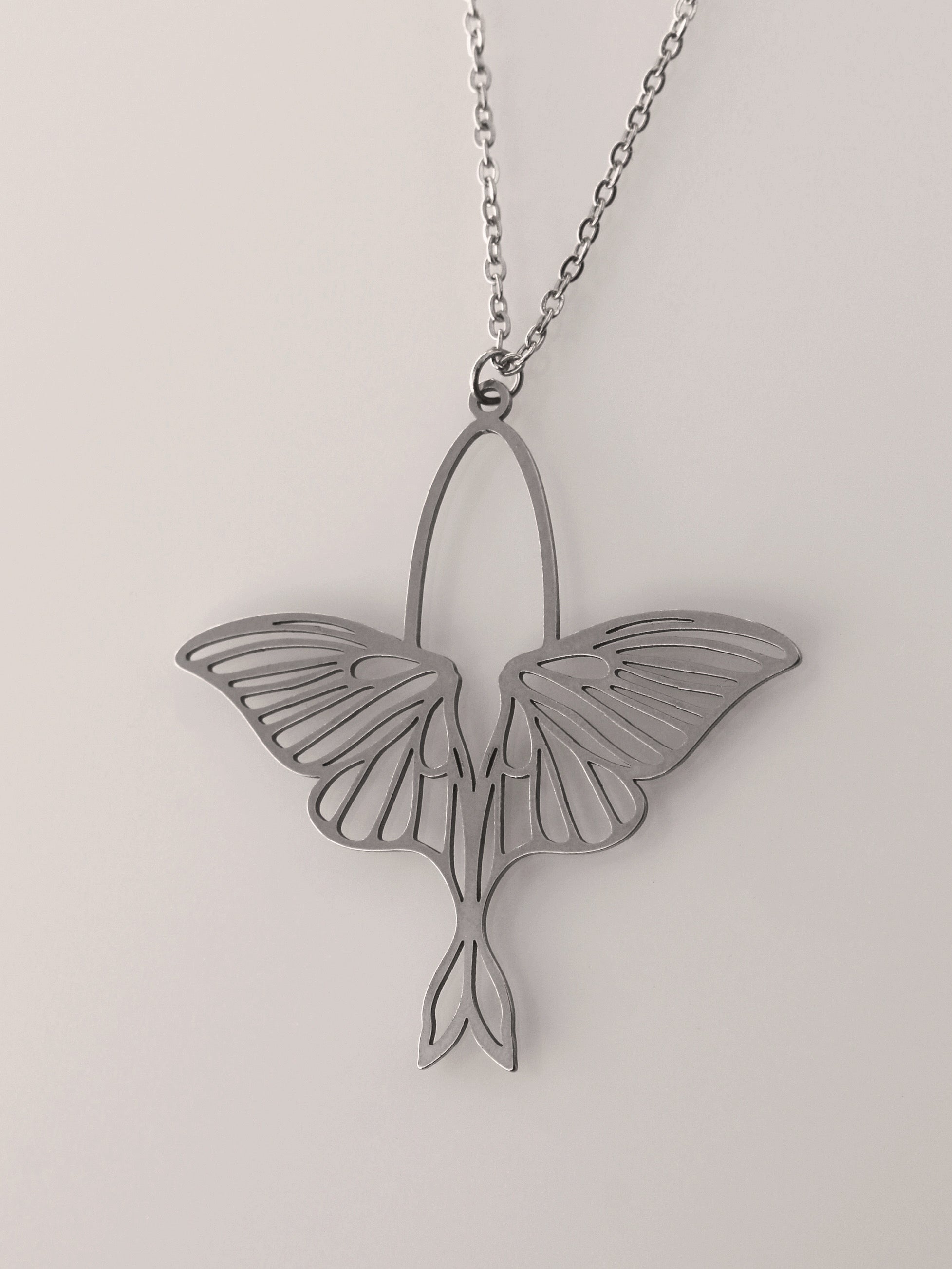 Luna Moth Wing Necklace
