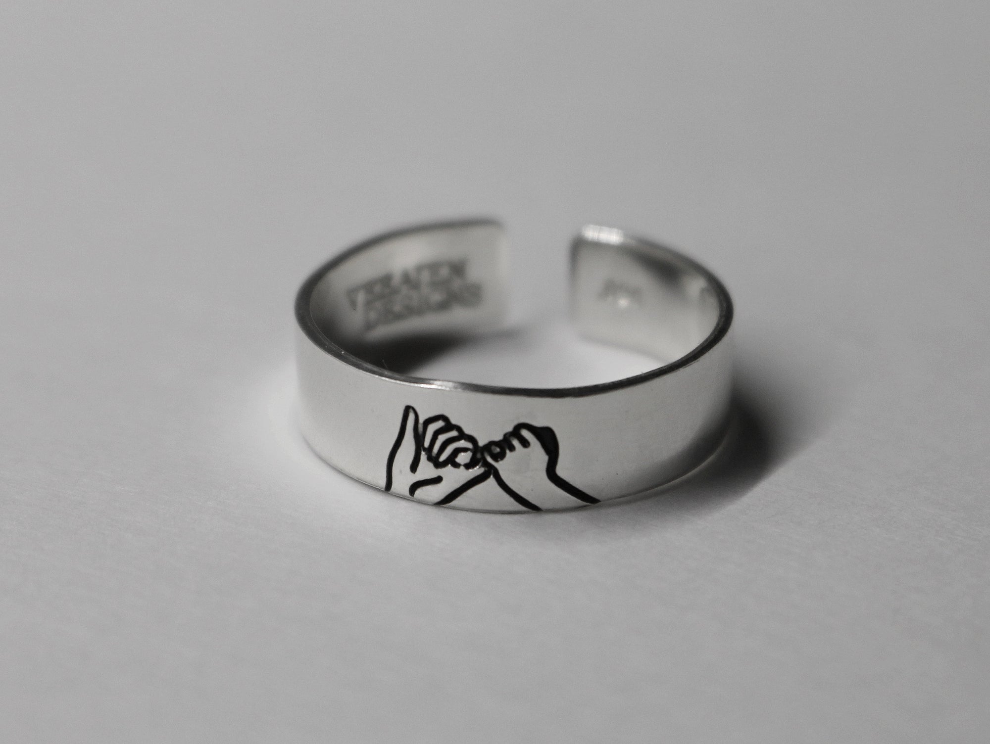 Parent and Child Pinky Swear Ring