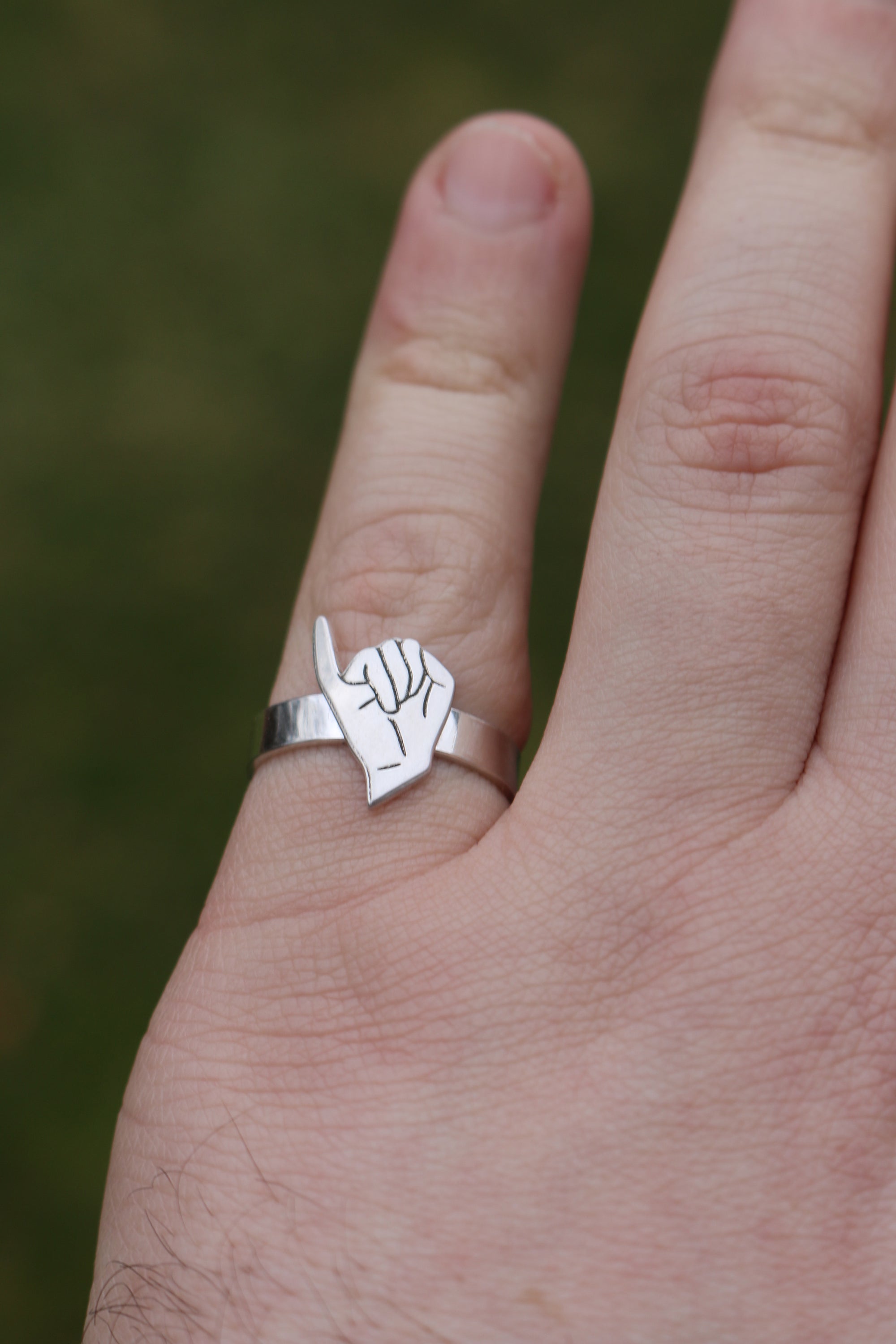 Pinky Swear Hands Ring Set