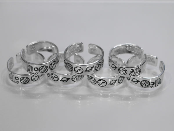 Solar System Ring | Celestial Astrology Jewelry - Veeaien Designs