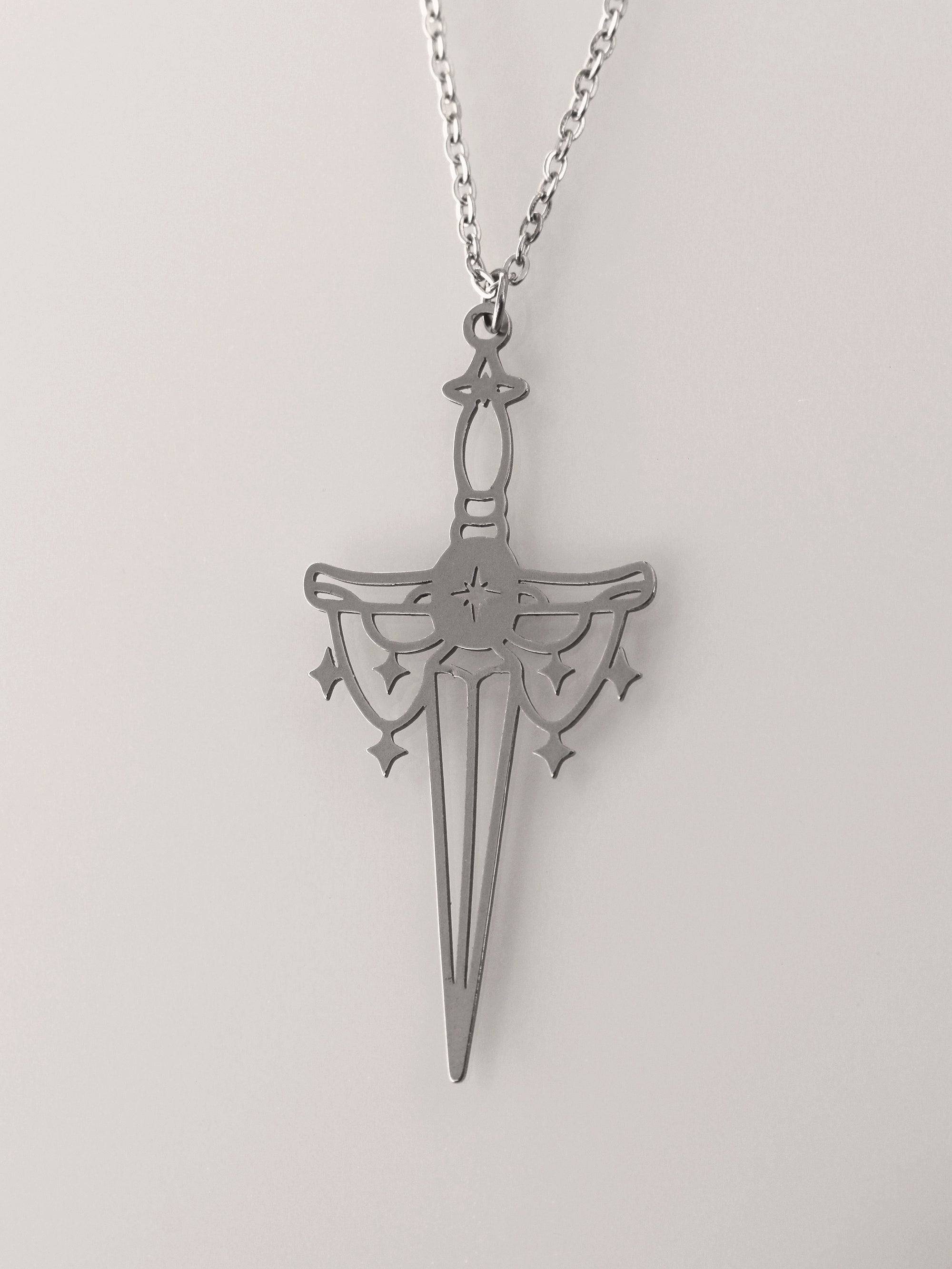 Sparkle Sword Necklace