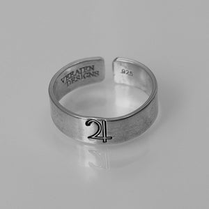Jupiter Alchemy Symbol Ring | Alchemical Jupiter| Prosperity Growth Symbol | Wisdom Fortune Jewelry Gift | Luck, Abundance & Expansion