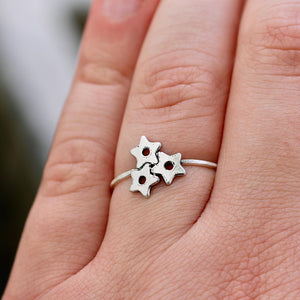 Pastina Pasta Ring | Stelline Ring | Unique Jewelry | Favorite Pasta Ring | Pasta Lover Best Friend Gift | Italian Stelline Pasta Jewelry