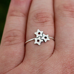 Pastina Pasta Ring | Stelline Ring | Unique Jewelry | Favorite Pasta Ring | Pasta Lover Best Friend Gift | Italian Stelline Pasta Jewelry