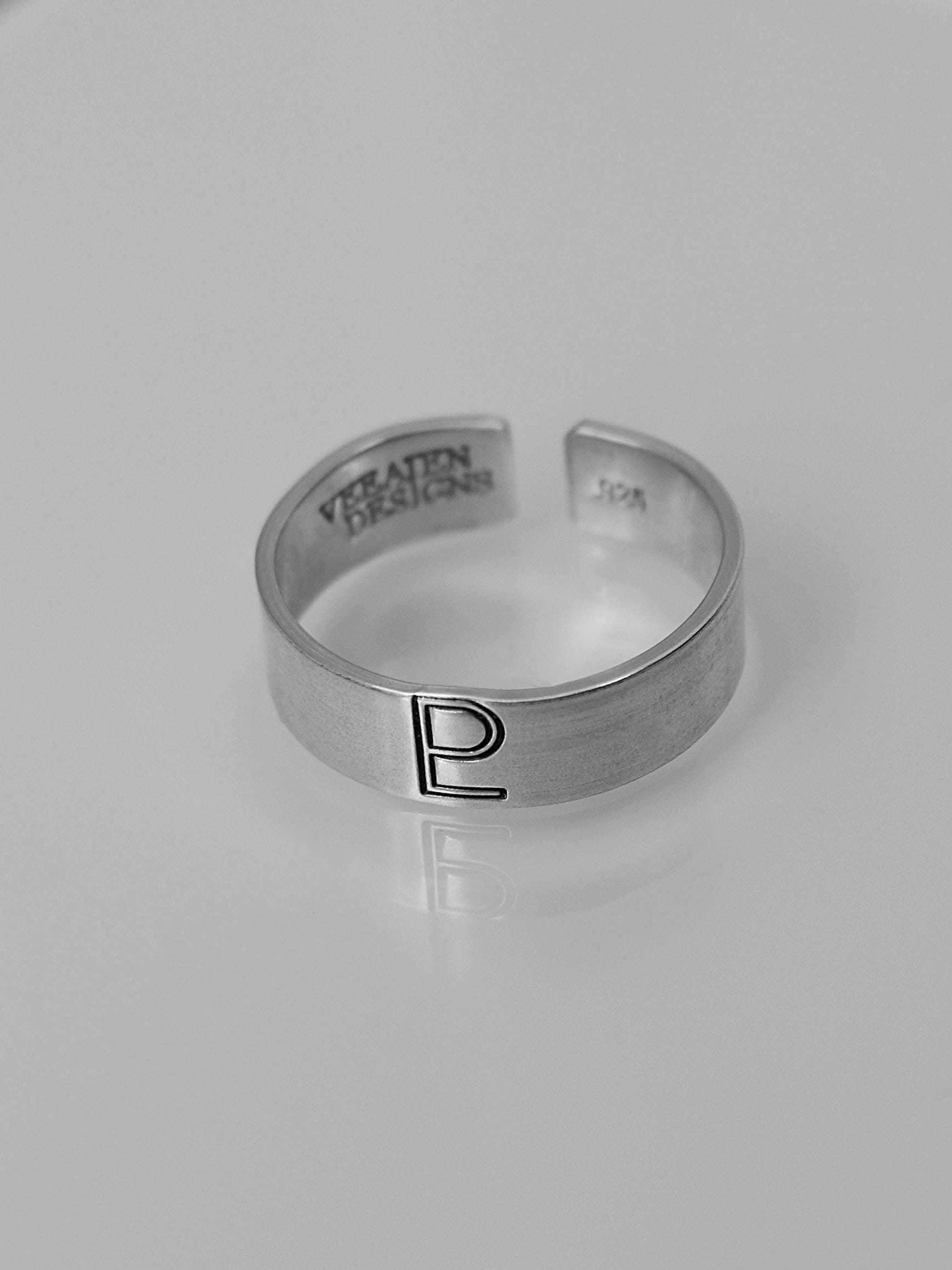 Pluto Alchemy Symbol Ring | Transformation Power Jewelry | Shadow Work Rebirth Gift | Renewal Intense Change | Mystical Healing Energy