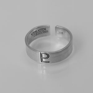 Pluto Alchemy Symbol Ring | Transformation Power Jewelry | Shadow Work Rebirth Gift | Renewal Intense Change | Mystical Healing Energy