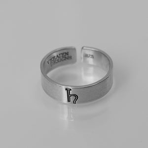 Saturn Alchemy Symbol Ring | Esoteric Karmic Jewelry | Resilience Responsibility Symbol | Time Growth Jewelry | Discipline Focus Boundaries