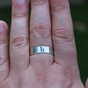 Saturn Alchemy Symbol Ring | Esoteric Karmic Jewelry | Resilience Responsibility Symbol | Time Growth Jewelry | Discipline Focus Boundaries