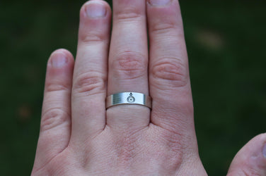 Uranus Alchemy Symbol Ring | Innovation Freedom Jewelry | Cosmic Symbol for Intuition, Break Free & Future | Esoteric Awakening Jewelry