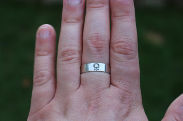 Venus Alchemy Symbol Ring | Love Harmony Jewelry | Beauty Attraction Gift | Self Love Beauty and Artistry Ring | Esoteric Cosmic Jewelry
