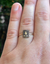 Gold Vintage Halloween Ring | Cute Ghost Ring | Retro Halloween Jewelry Gift | Pumpkin Ring | Nostalgic Halloween | Trendy Halloween