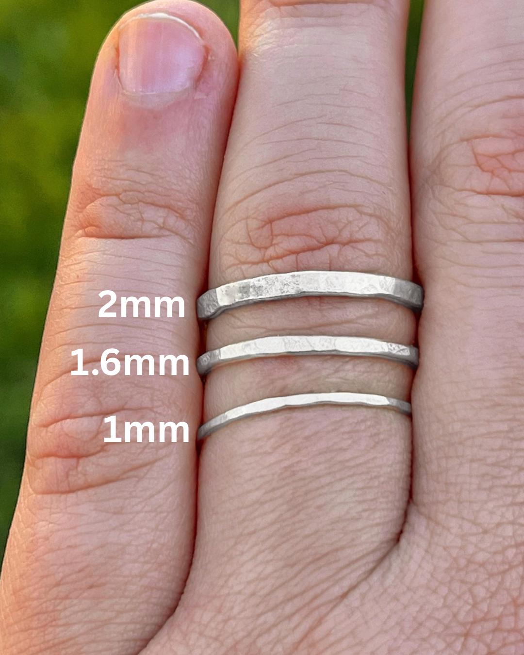Butterfly Coin Ring | Dainty Nature Stacking Ring | Minimalist Insect Jewelry for Cottagecore Lovers | Whimsical Gift | Butterfly Lover Ring