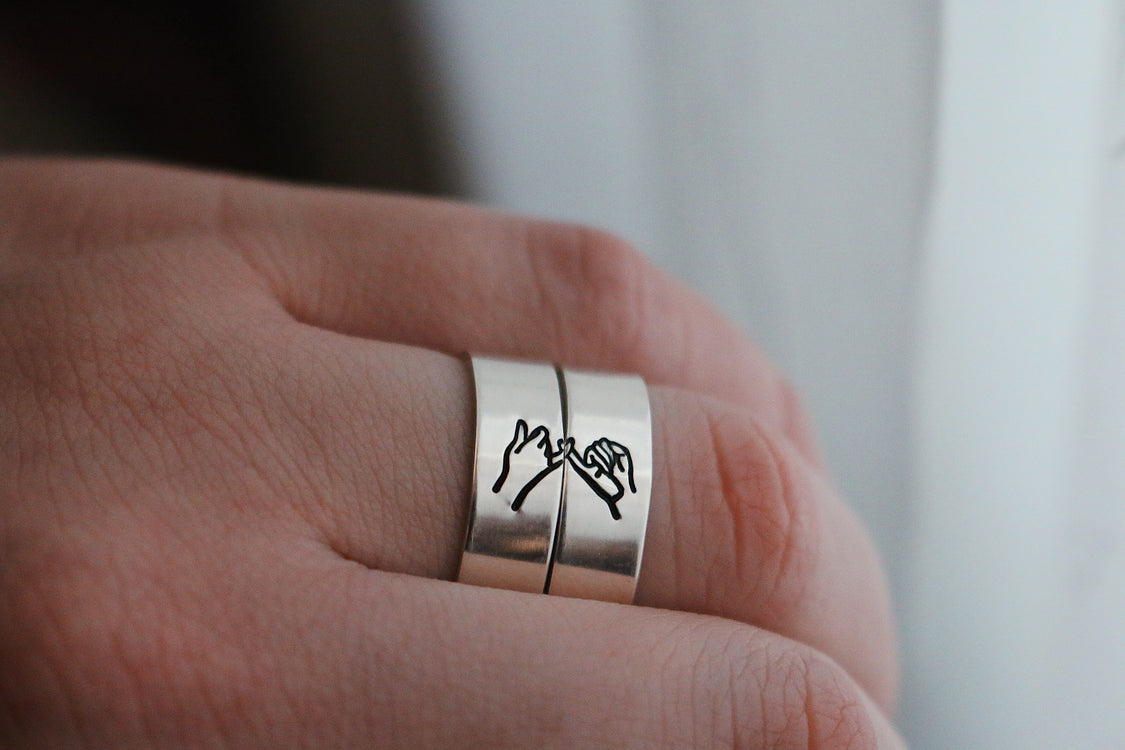 Friendship Rings | Rings for Best Friends - Veeaien Designs