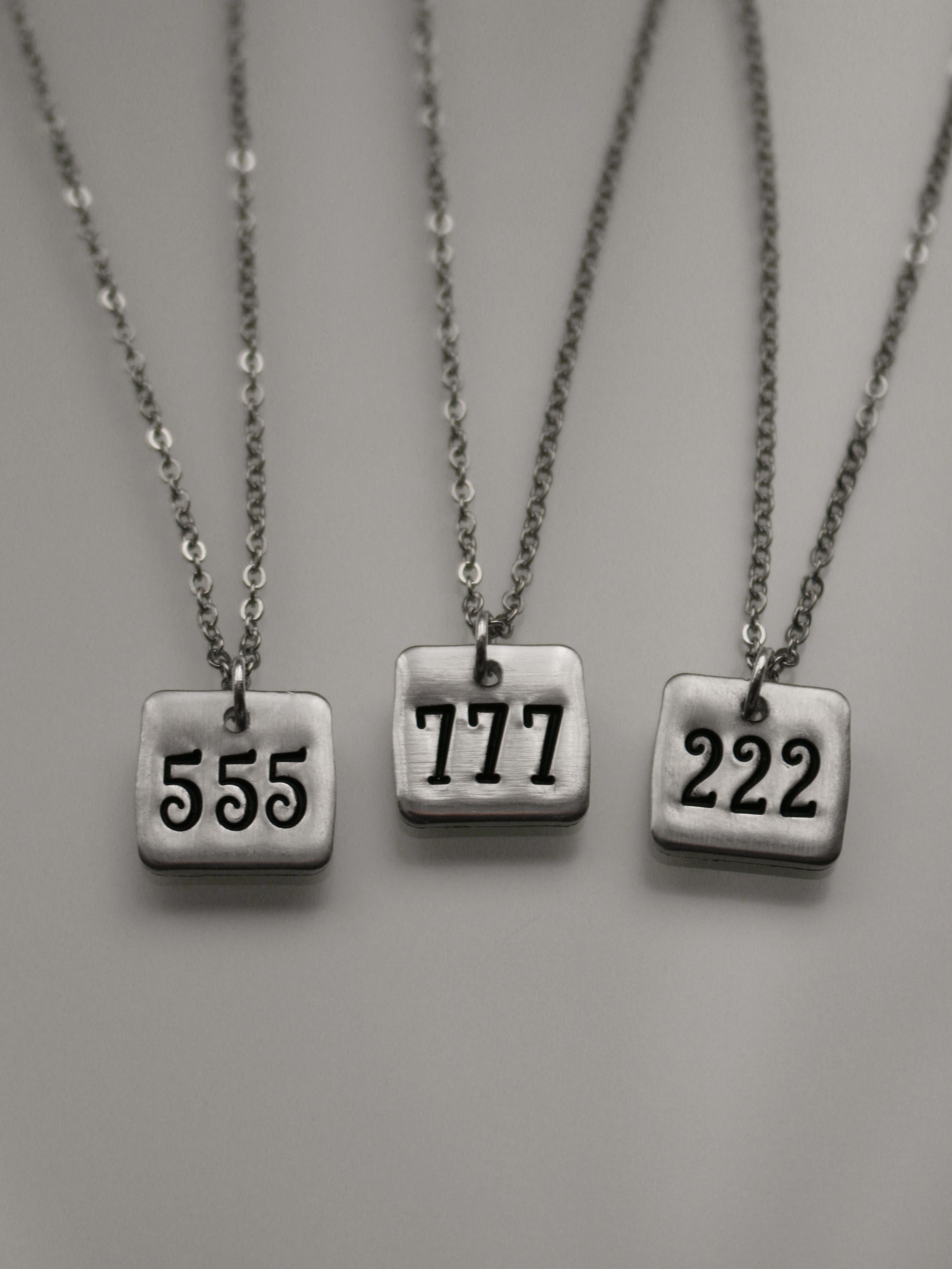 Angel Number Necklace - Square