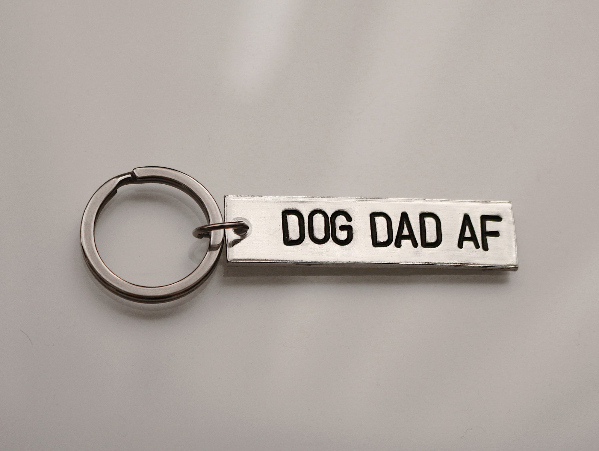 Dog Dad AF Keychain