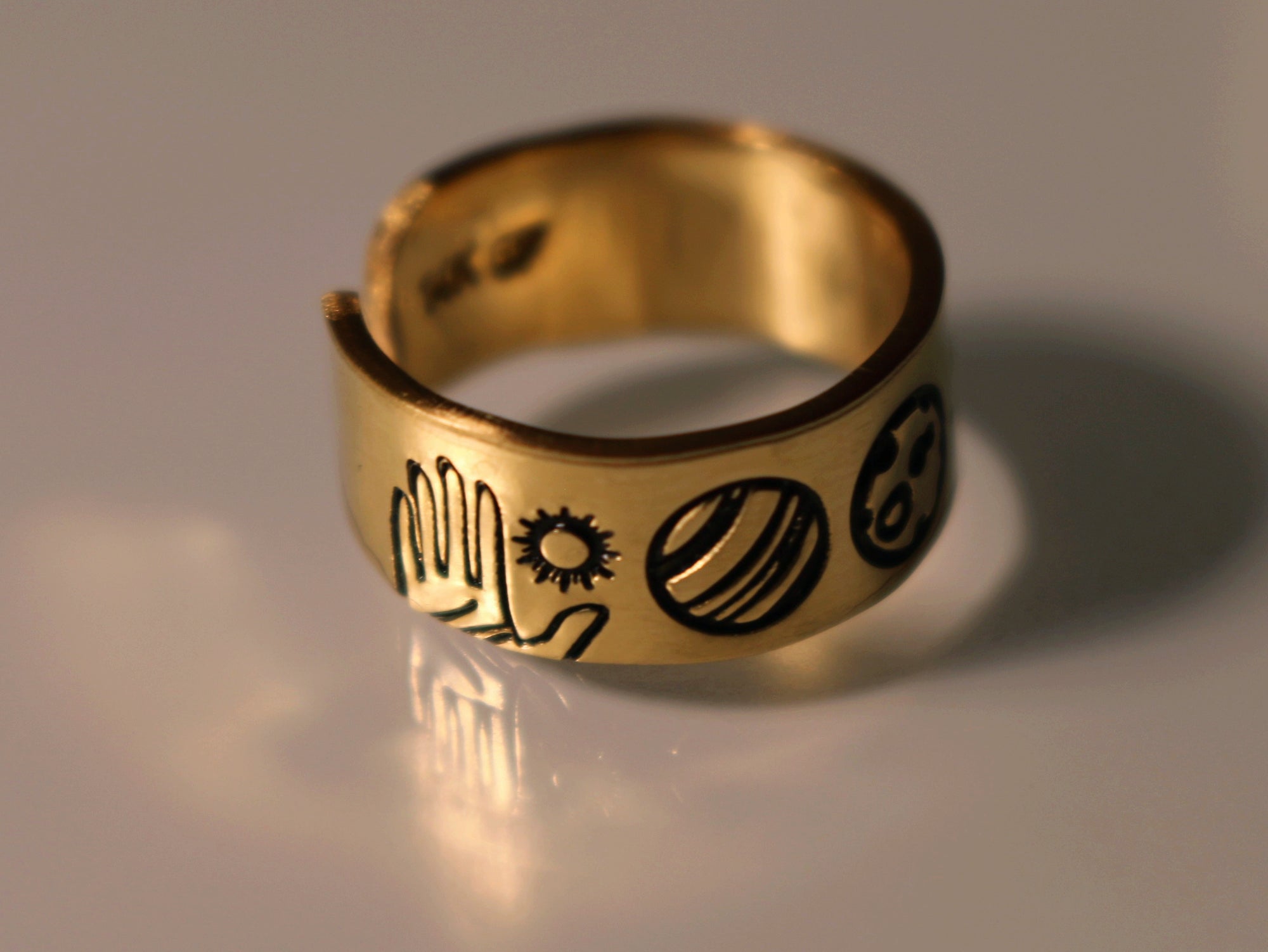 Solar System Ring | Celestial Astrology Jewelry - Veeaien Designs