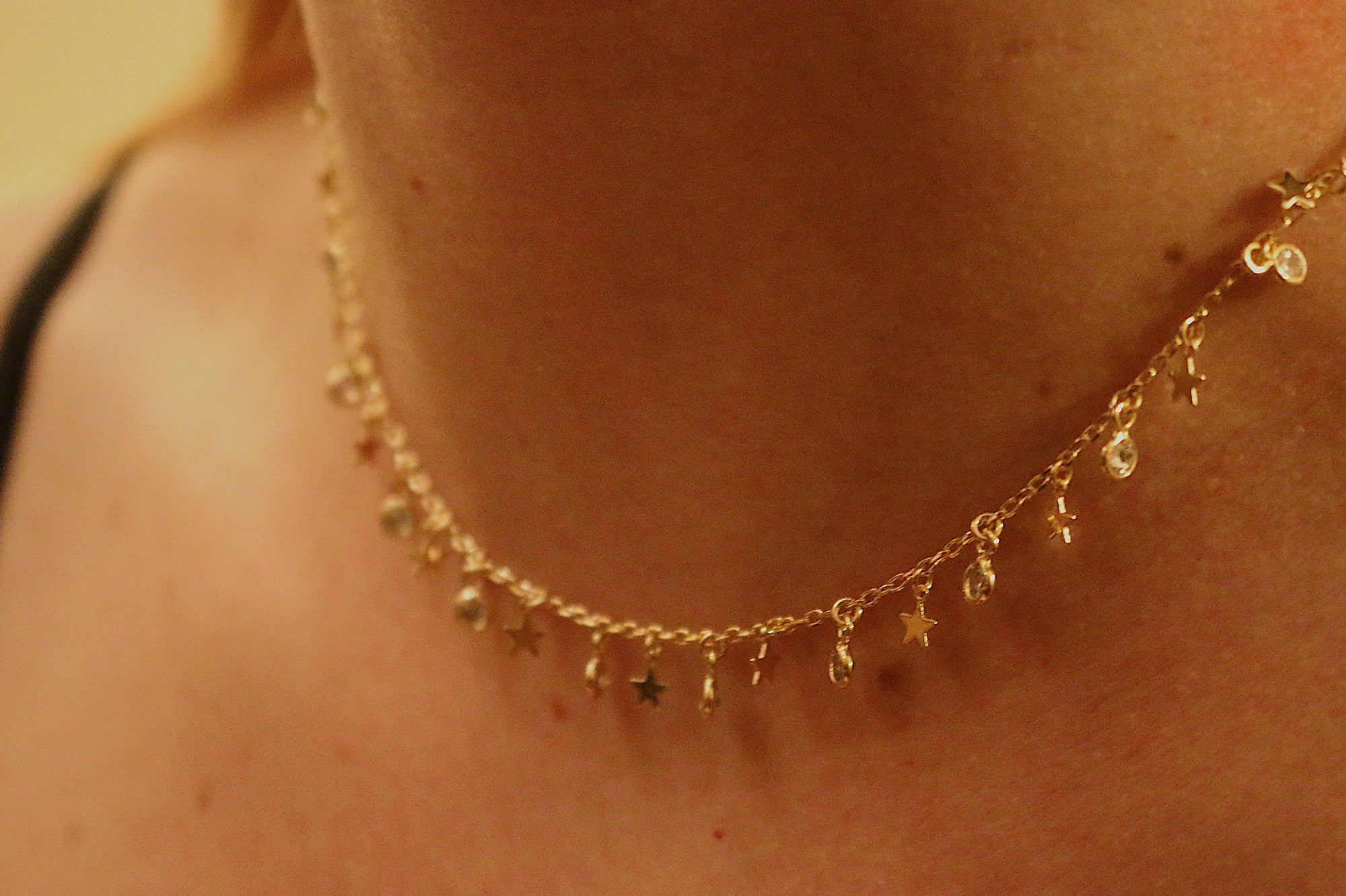 Britney Gold Choker Necklace