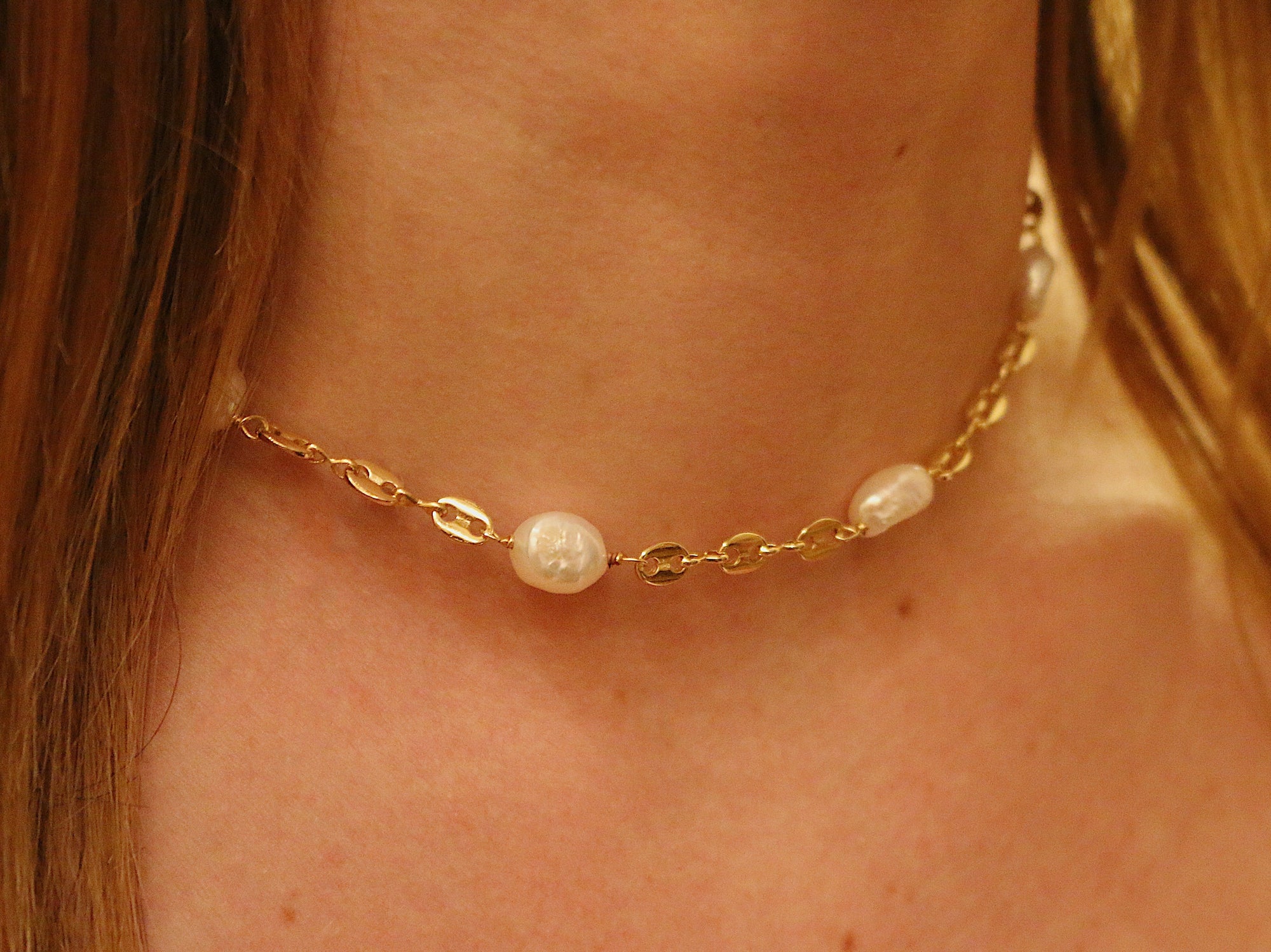 Marina Gold Choker Necklace