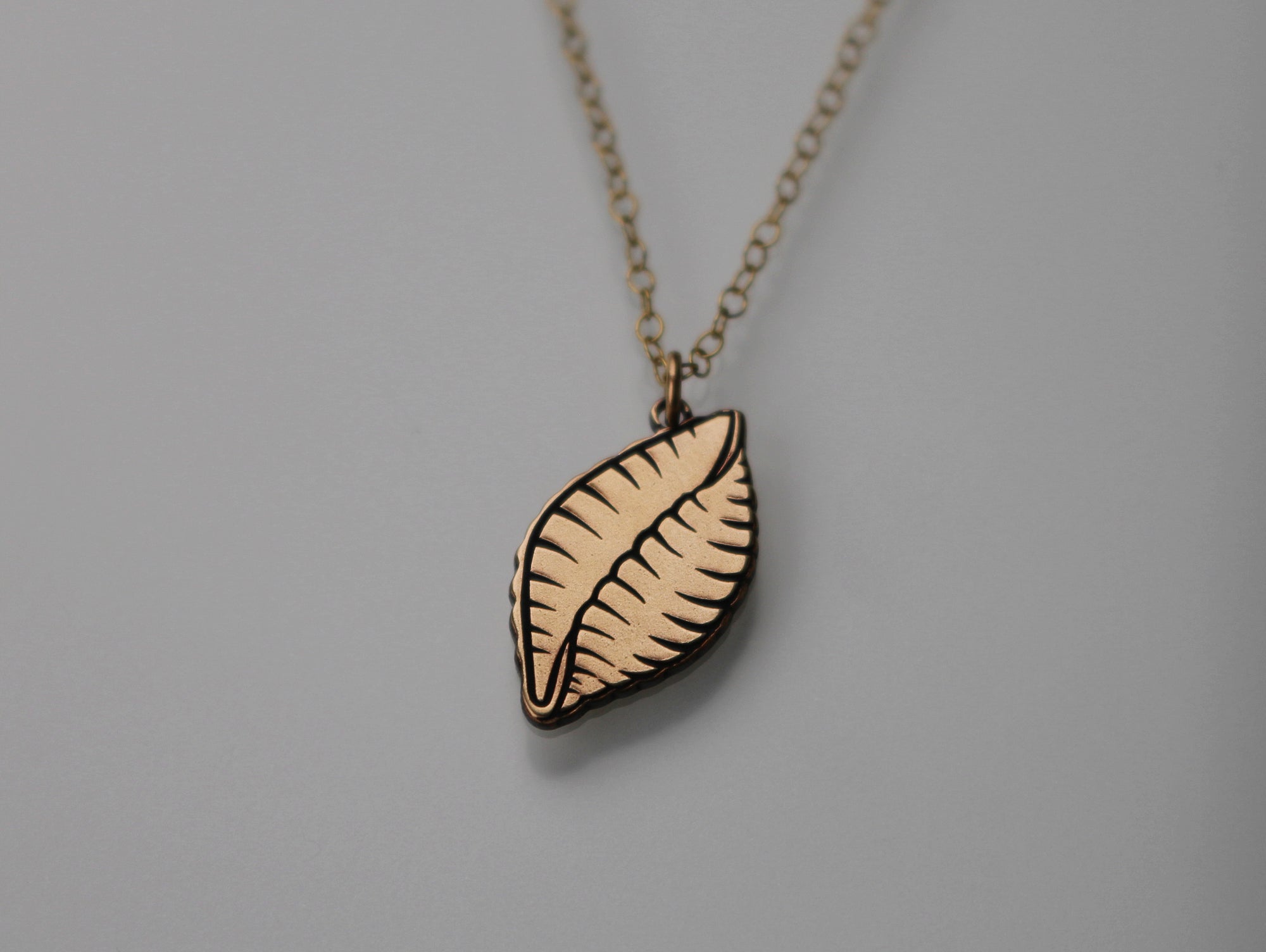 Shell Pasta Necklace - Gold Filled