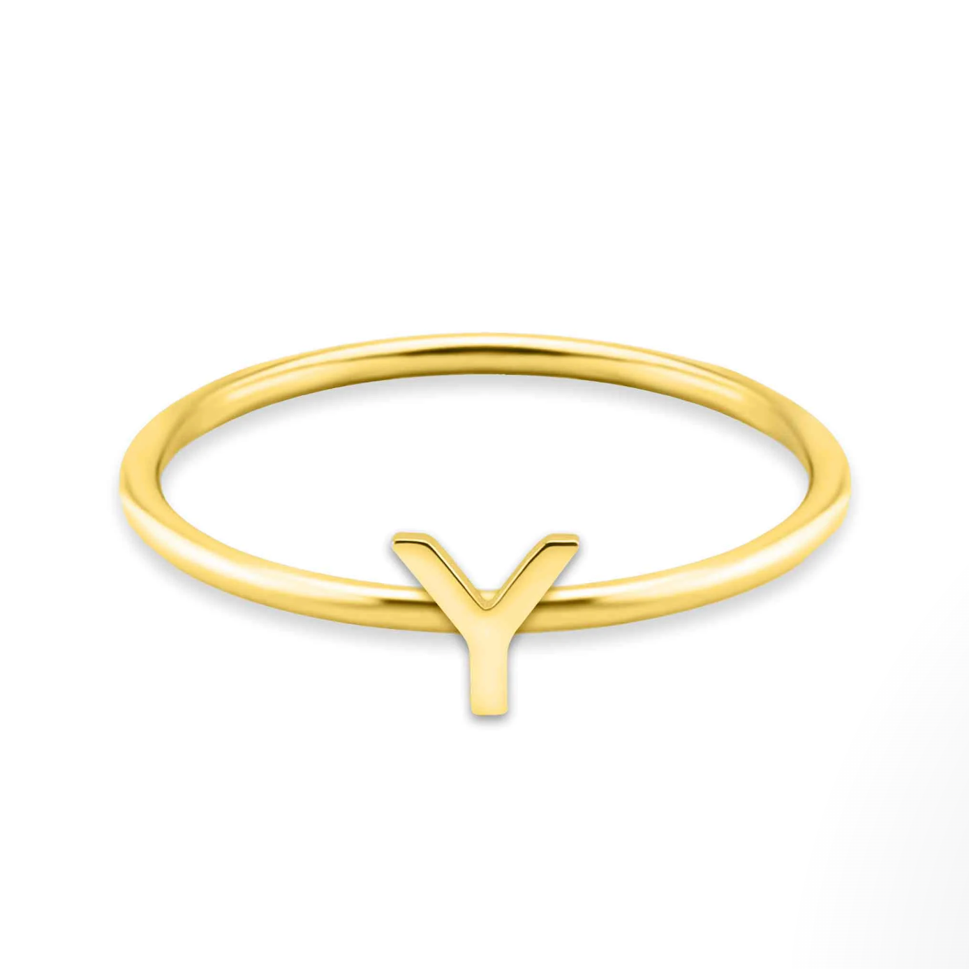 Freeform Swirl Design Diamond Ring 14K Yellow Gold